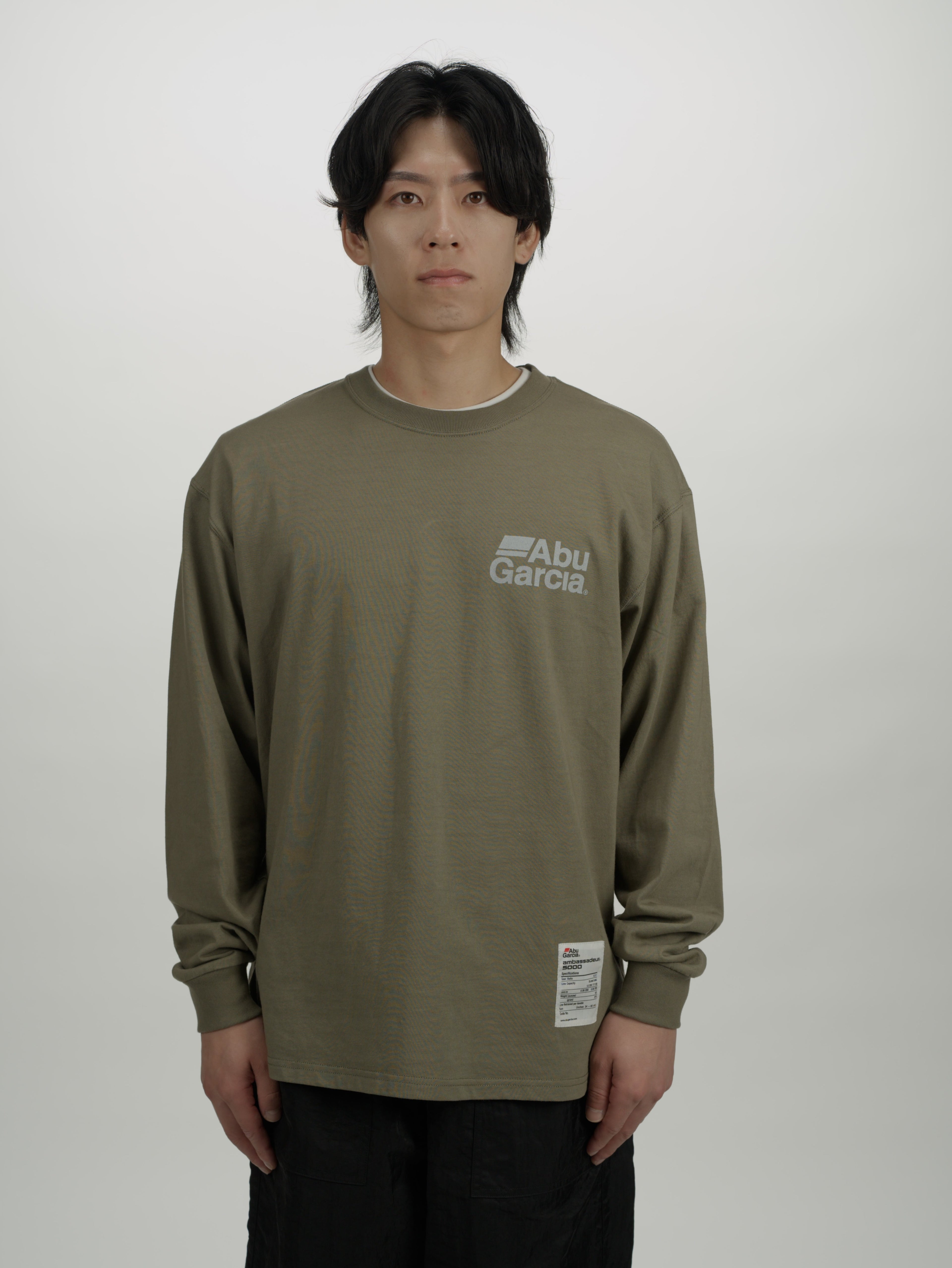 ＜AGC#26719＞7.5oz O.E. Cotton 'Abu Garcia' Logo T