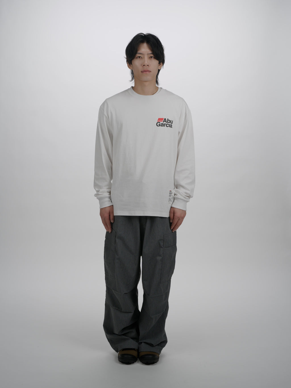 ＜AGC#26719＞7.5oz O.E. Cotton 'Abu Garcia' Logo T