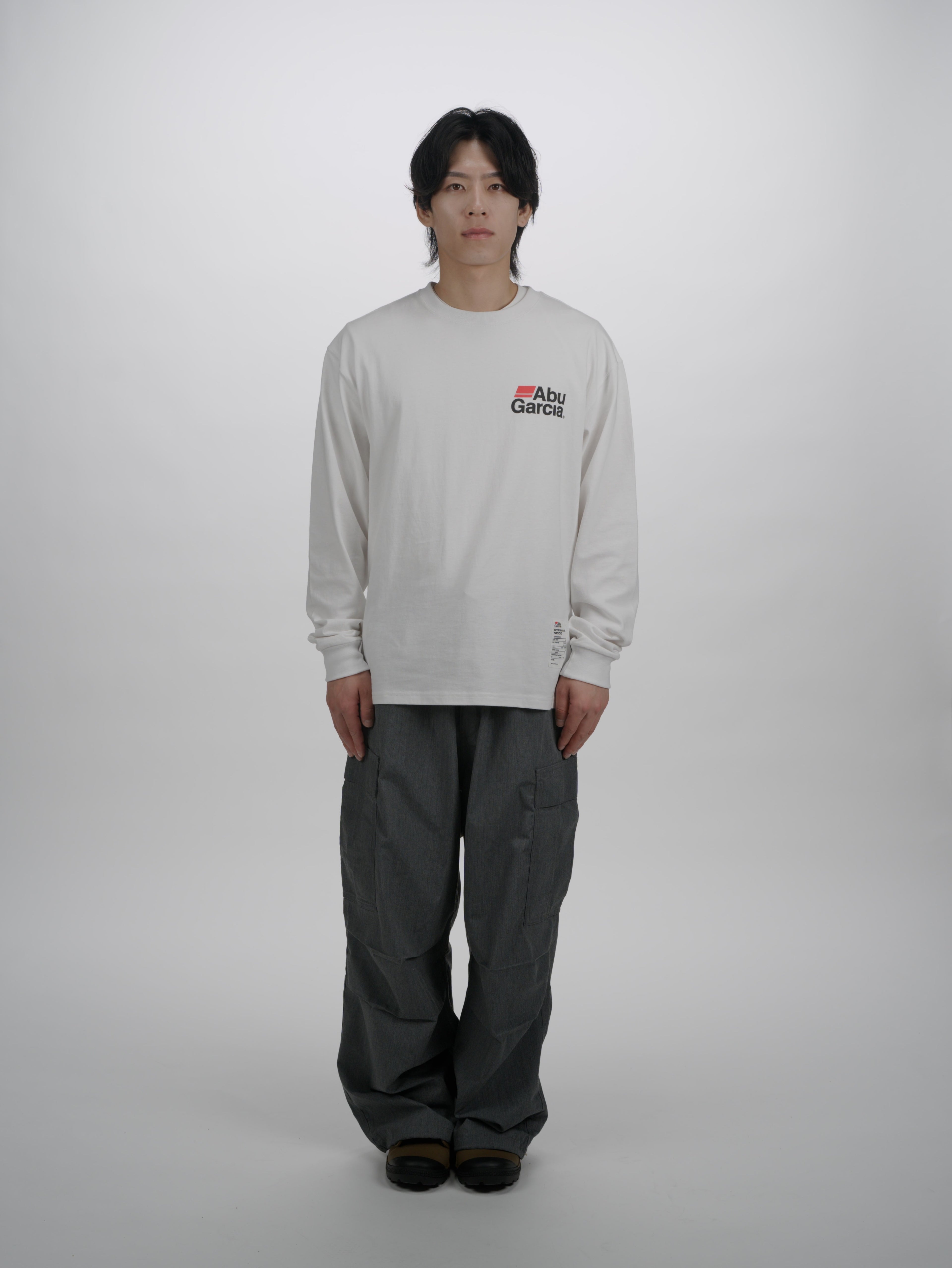 ＜AGC#26719＞7.5oz O.E. Cotton 'Abu Garcia' Logo T
