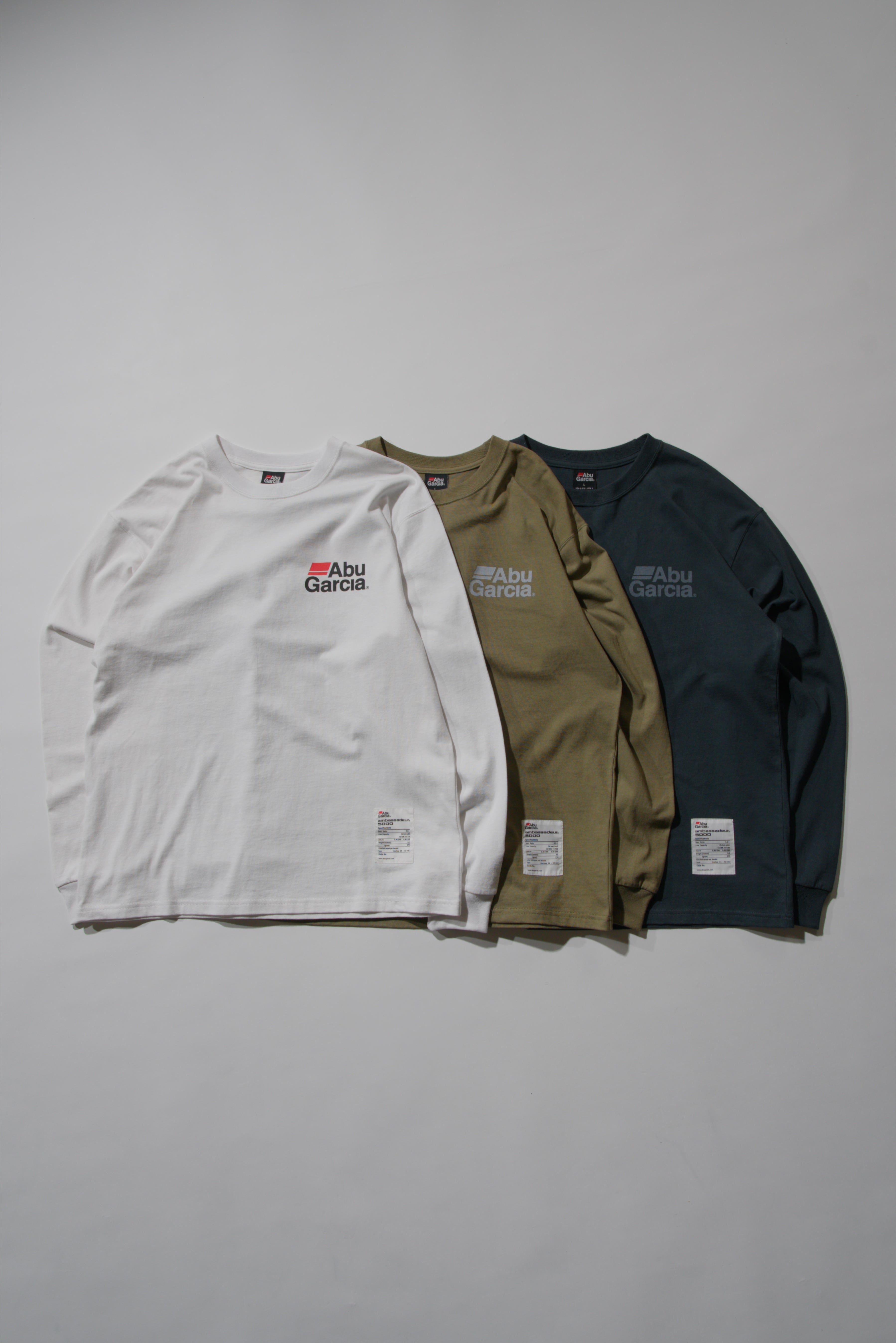 ＜AGC#26719＞7.5oz O.E. Cotton 'Abu Garcia' Logo T