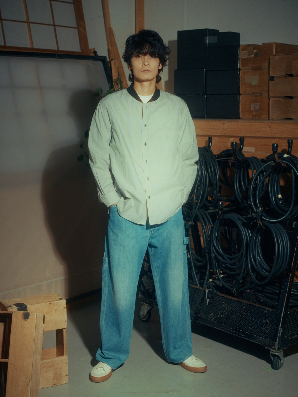 ＜GHI#26557＞ 11.5oz Cotton Denim Painter Pants 'CARPENTER'