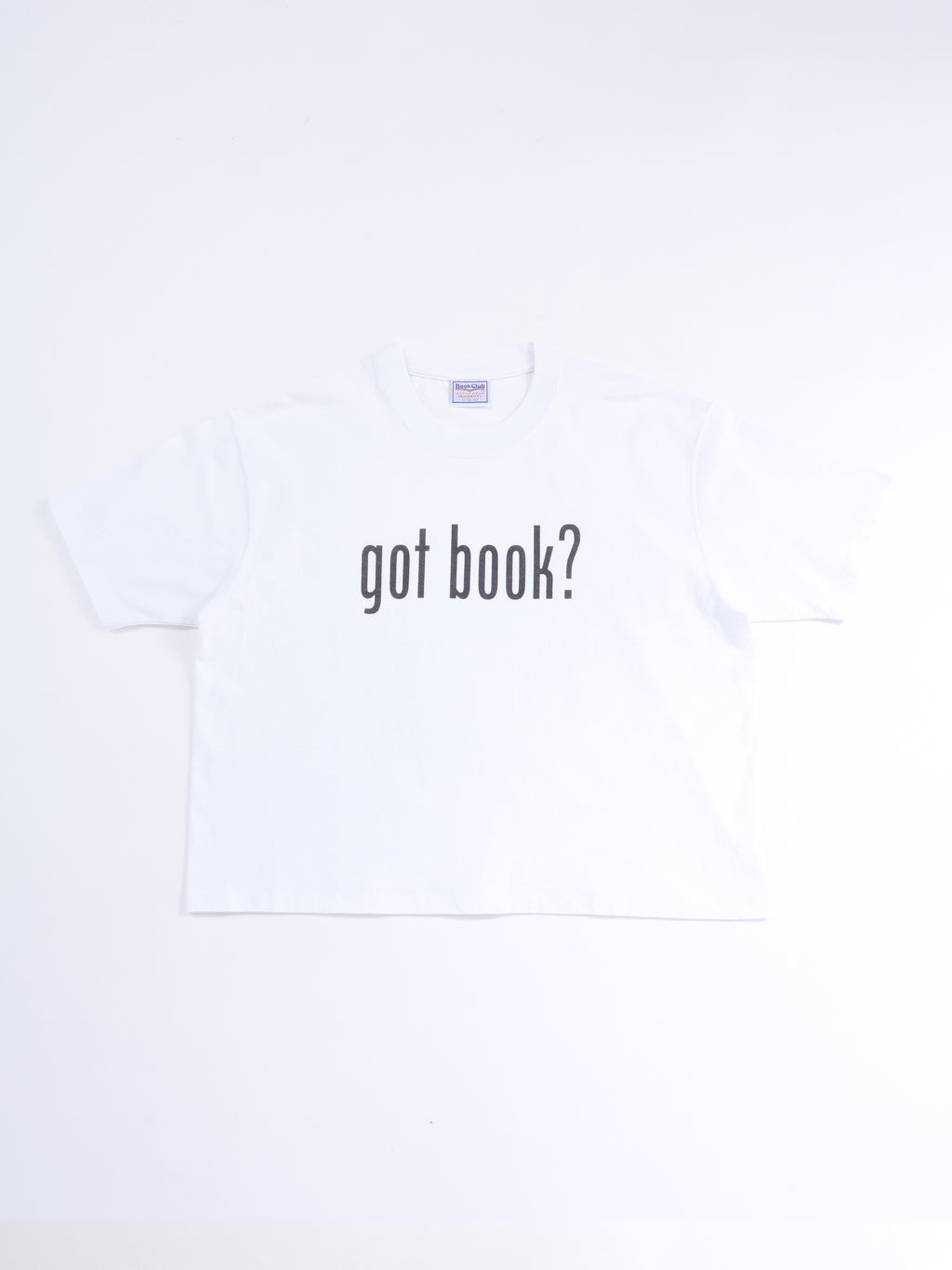 ＜BCW#26015-2＞7oz Cotton Jersey Tube Body S/S Shirt -got book?-