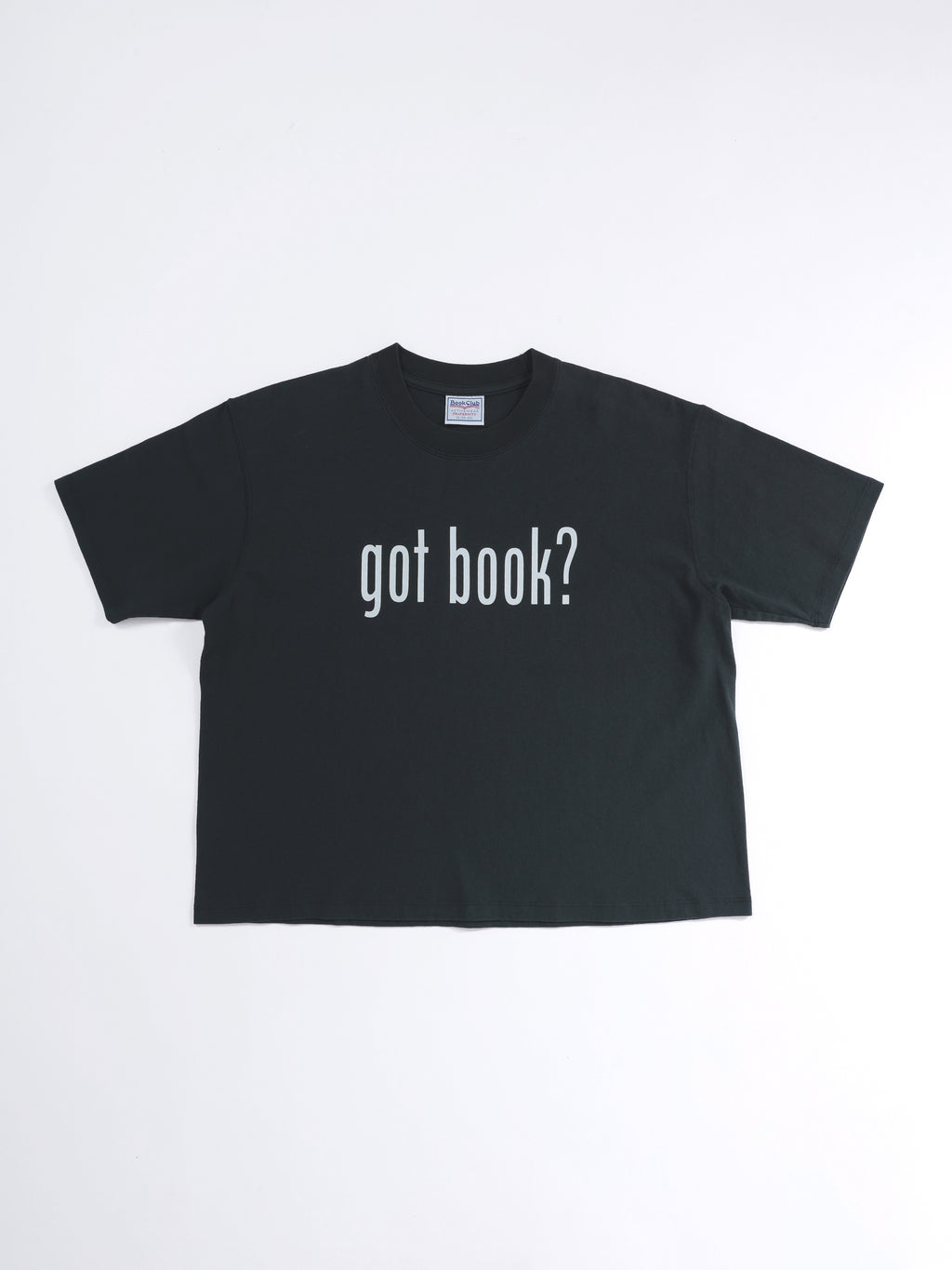 ＜BCW#26015＞7oz Cotton Jersey Tube Body S/S Shirt -got book?-