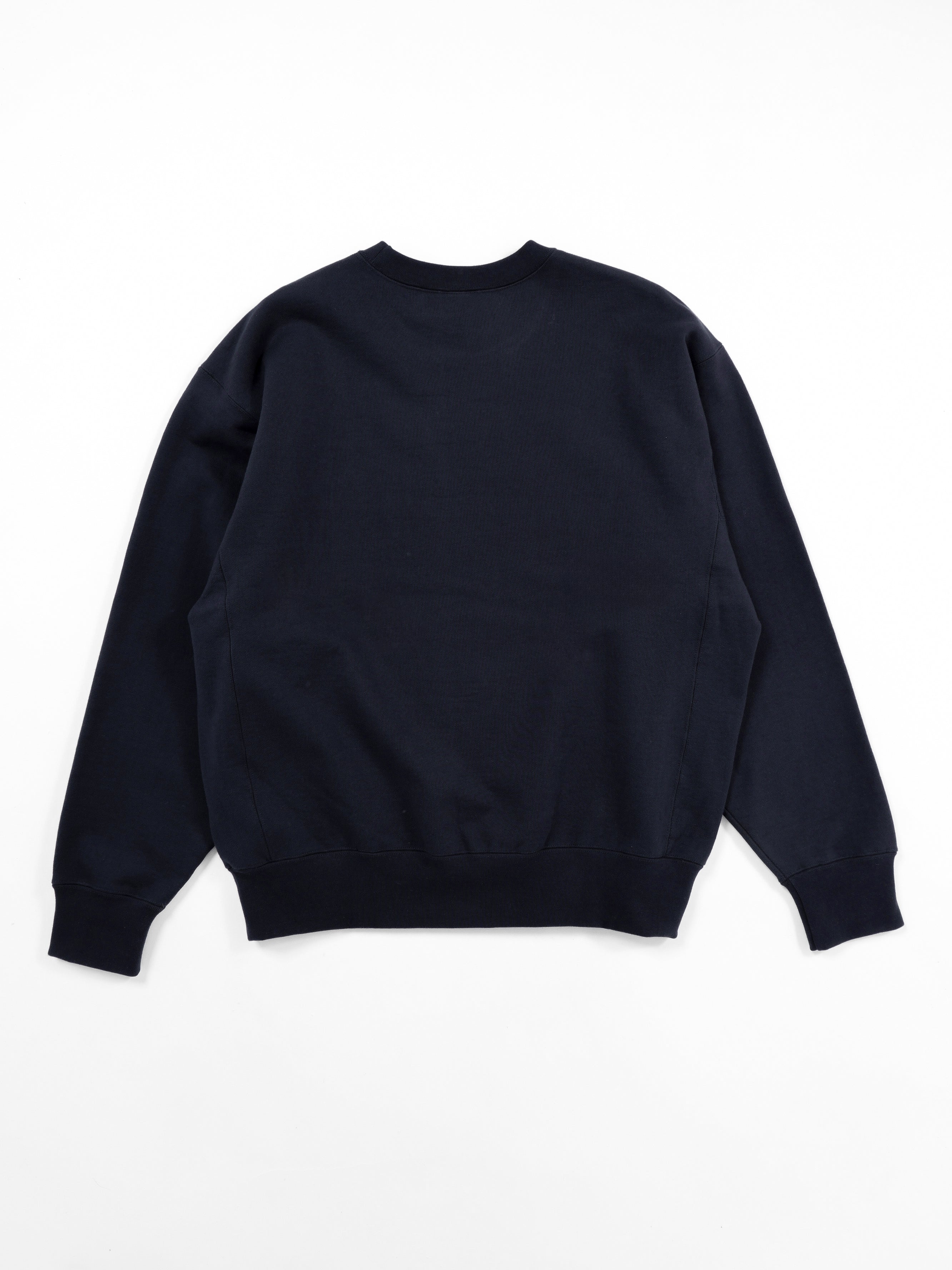 ＜BC#26001＞Heavy Oz Cotton Sweat Crew Shirt -BOOK CLUB Logo Emb-
