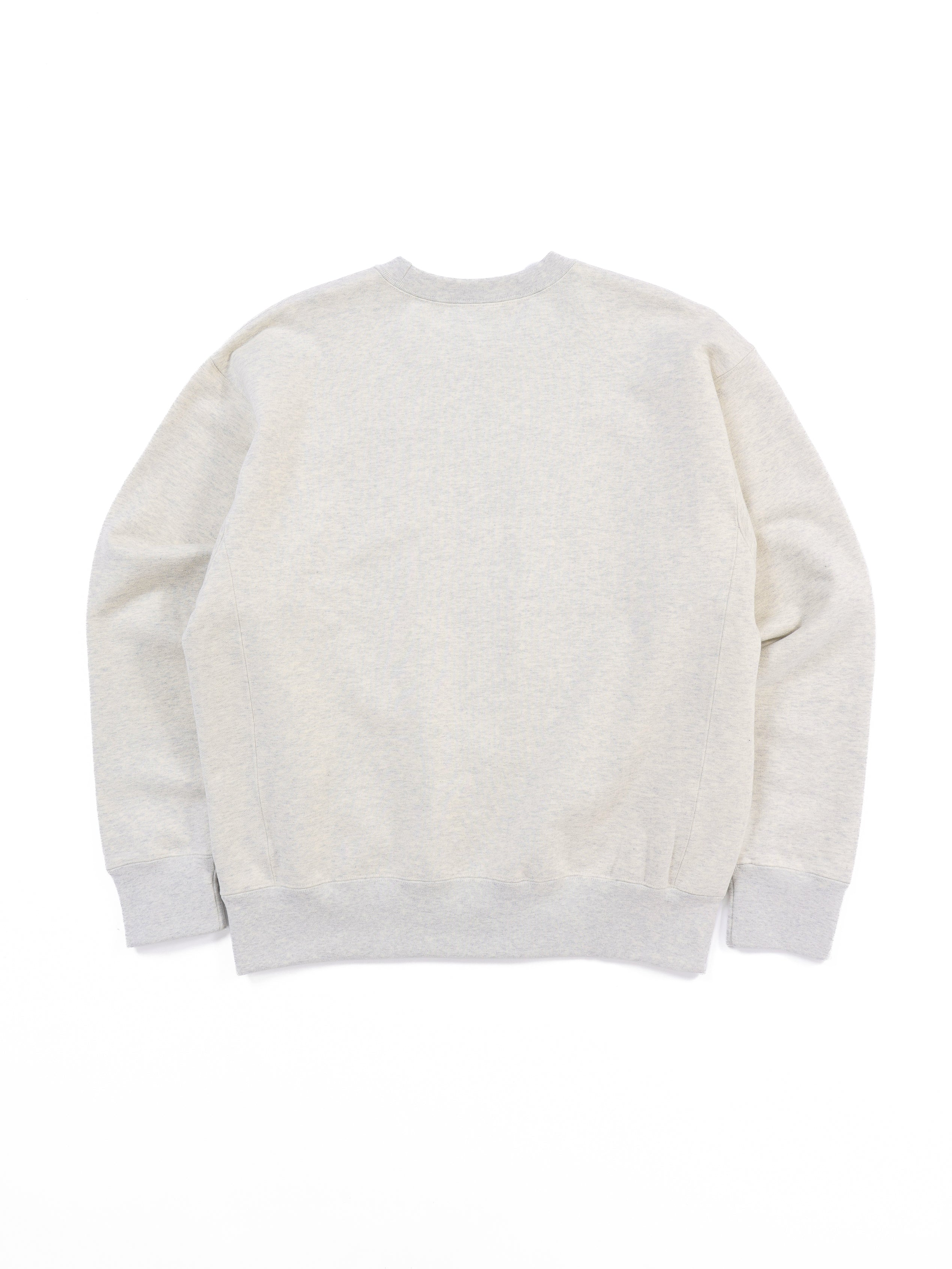 ＜BC#26001＞Heavy Oz Cotton Sweat Crew Shirt -BOOK CLUB Logo Emb-