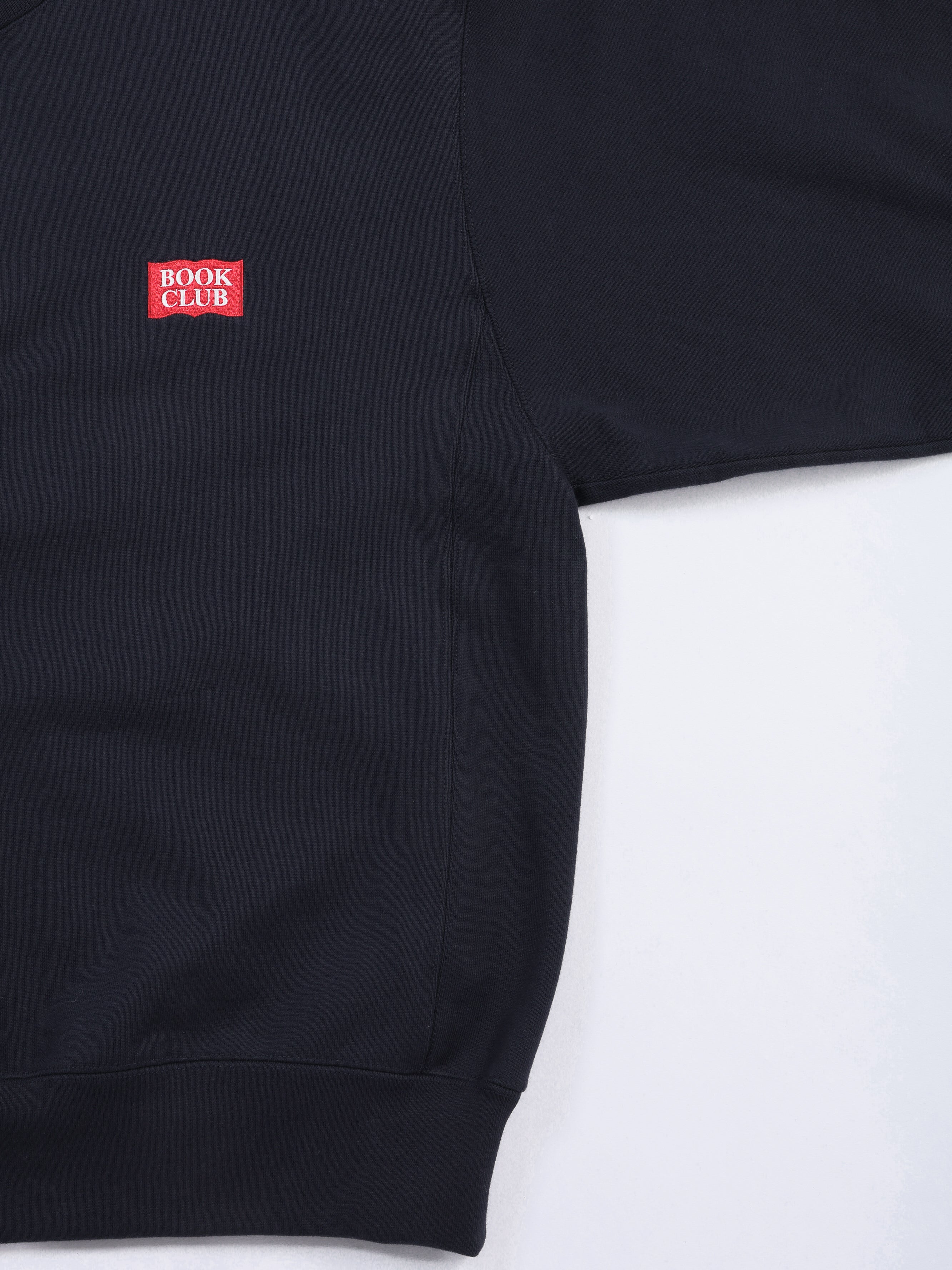 ＜BC#26001＞Heavy Oz Cotton Sweat Crew Shirt -BOOK CLUB Logo Emb-