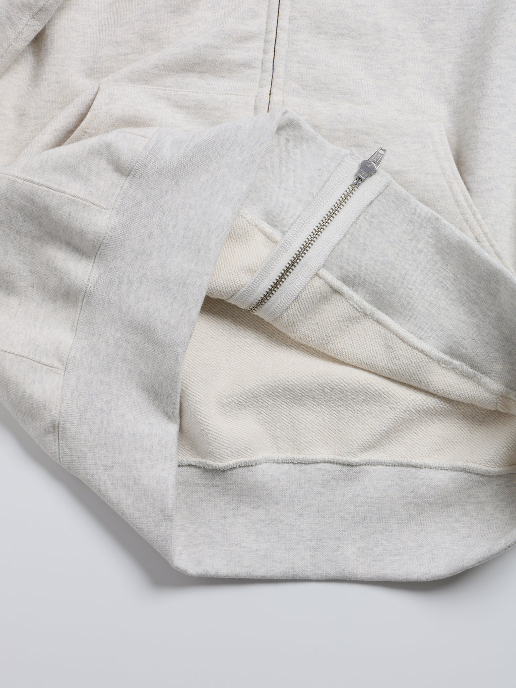 ＜BC#26002＞Heavy Oz Cotton Sweat Zip up Hoodie -BOOK CLUB Logo Emb-