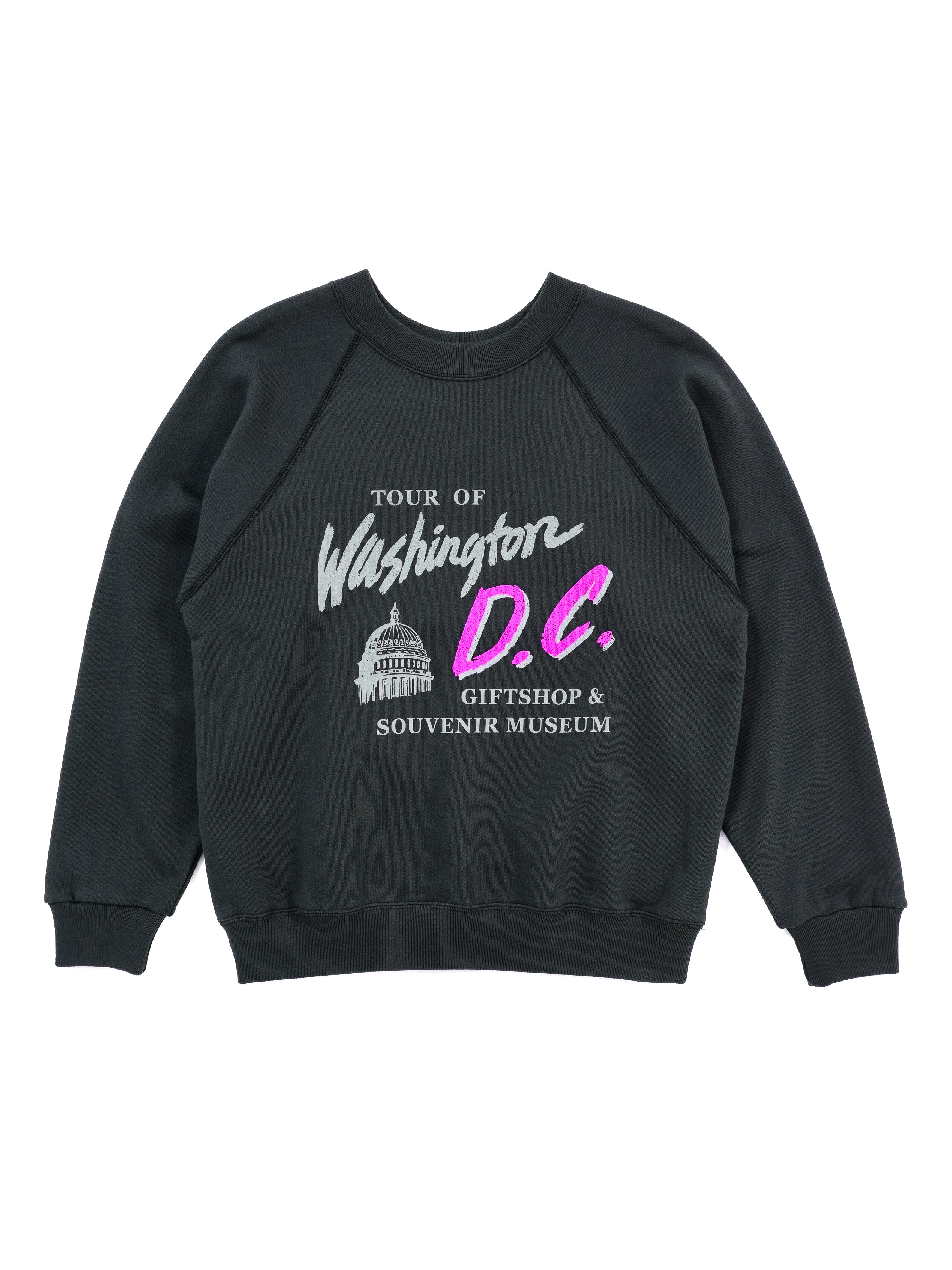 ＜BC#26005＞Cotton Loop Sweat Raglan L/S Shirt -Washington D.C.-