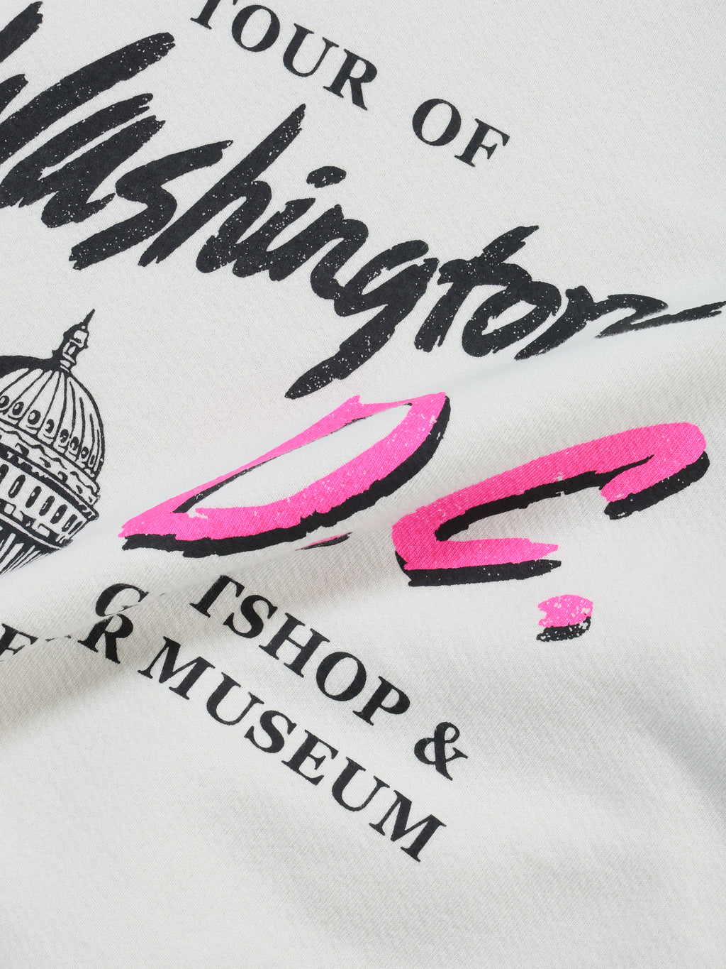 ＜BC#26005＞Cotton Loop Sweat Raglan L/S Shirt -Washington D.C.-