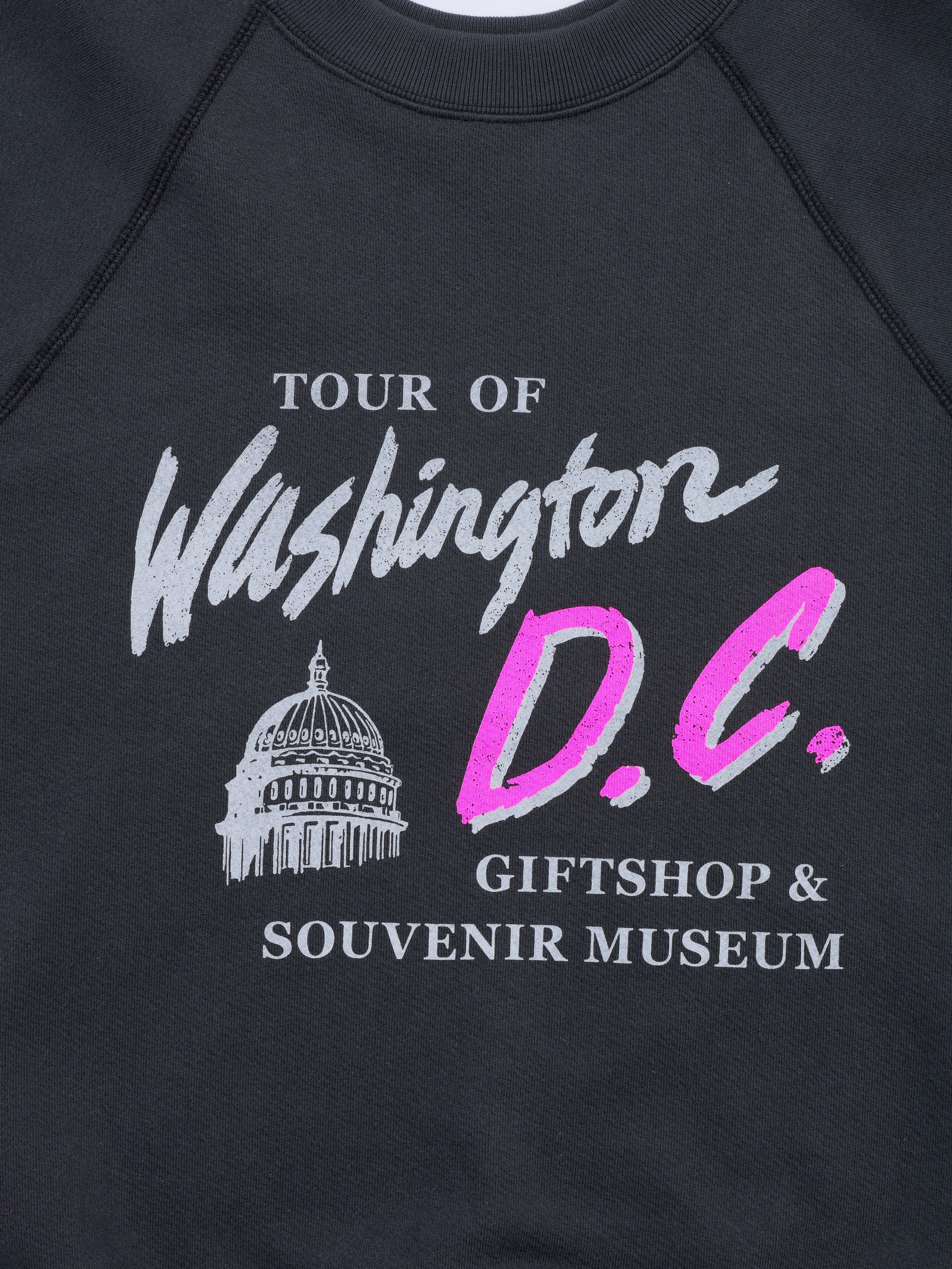 ＜BC#26005＞Cotton Loop Sweat Raglan L/S Shirt -Washington D.C.-