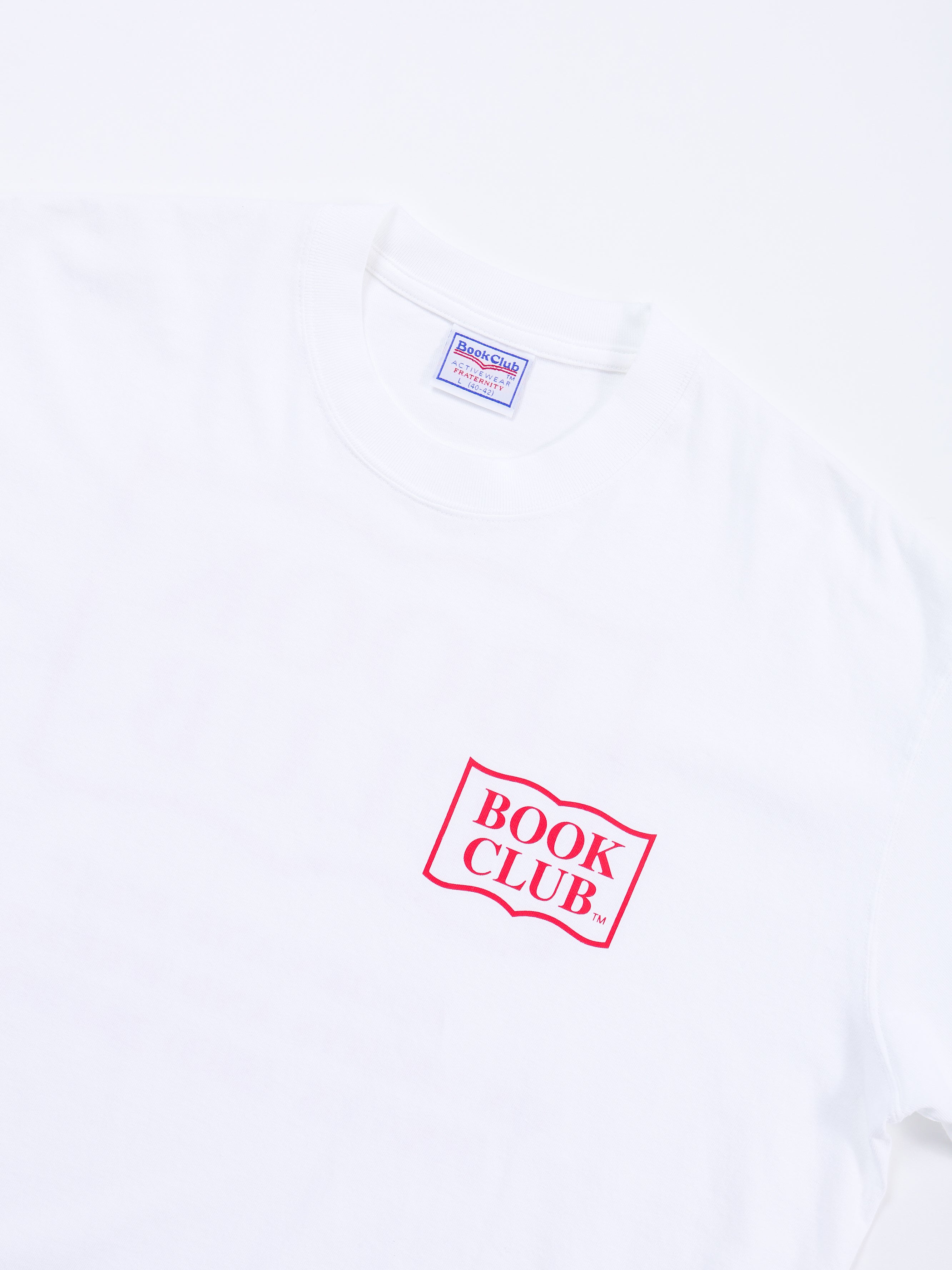 ＜BC#26011＞7oz Cotton Jersey Tube Body S/S Shirt -BOOK CLUB Logo-