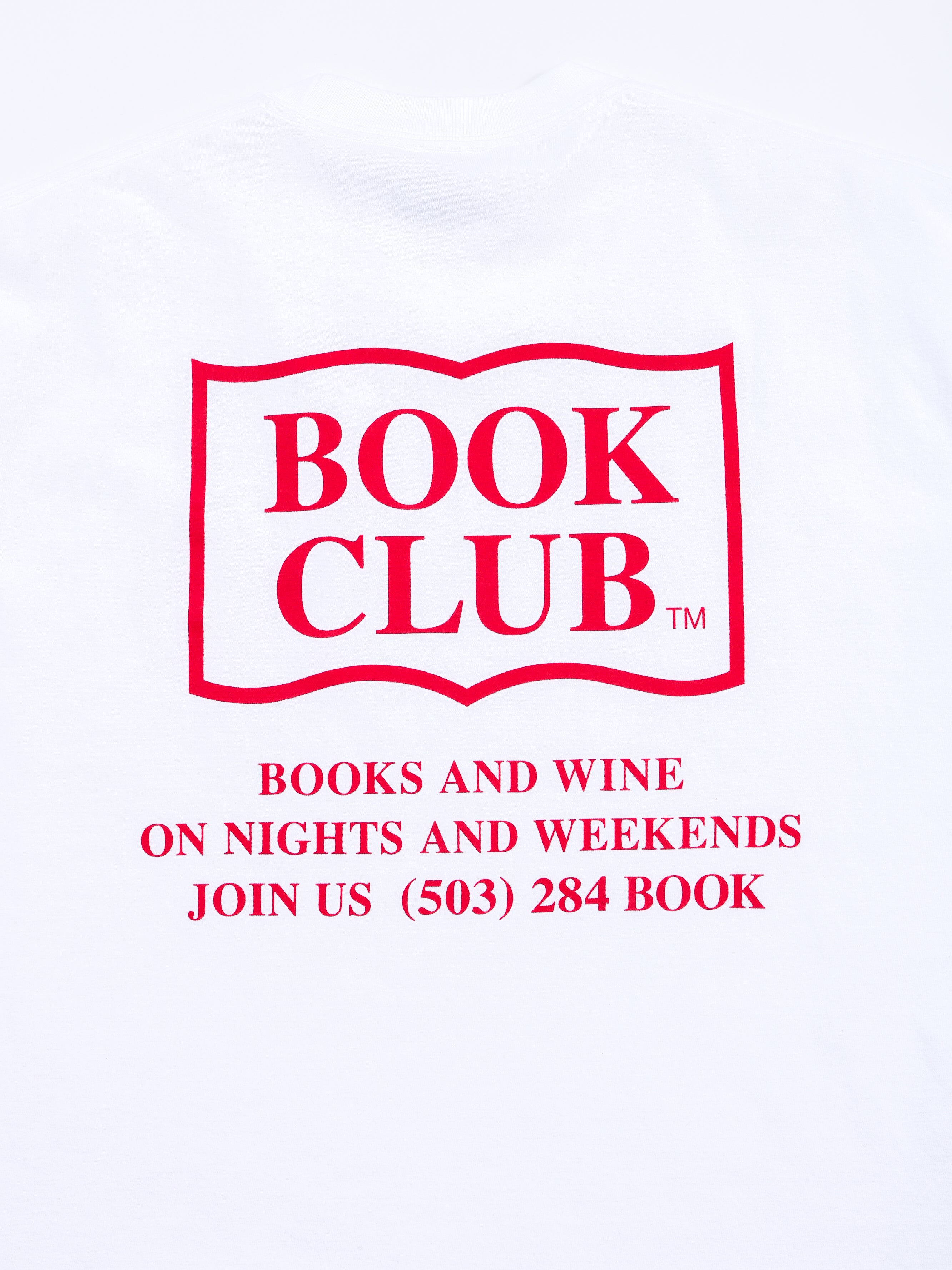 ＜BC#26011＞7oz Cotton Jersey Tube Body S/S Shirt -BOOK CLUB Logo-