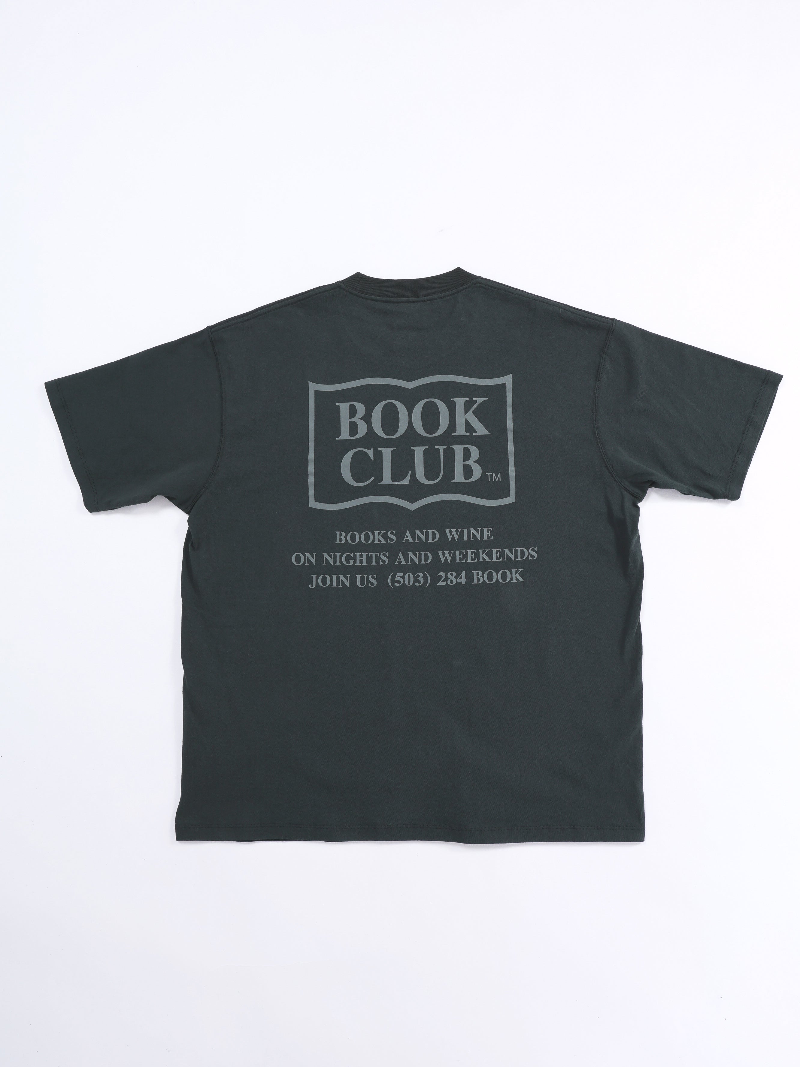 ＜BC#26011＞7oz Cotton Jersey Tube Body S/S Shirt -BOOK CLUB Logo-