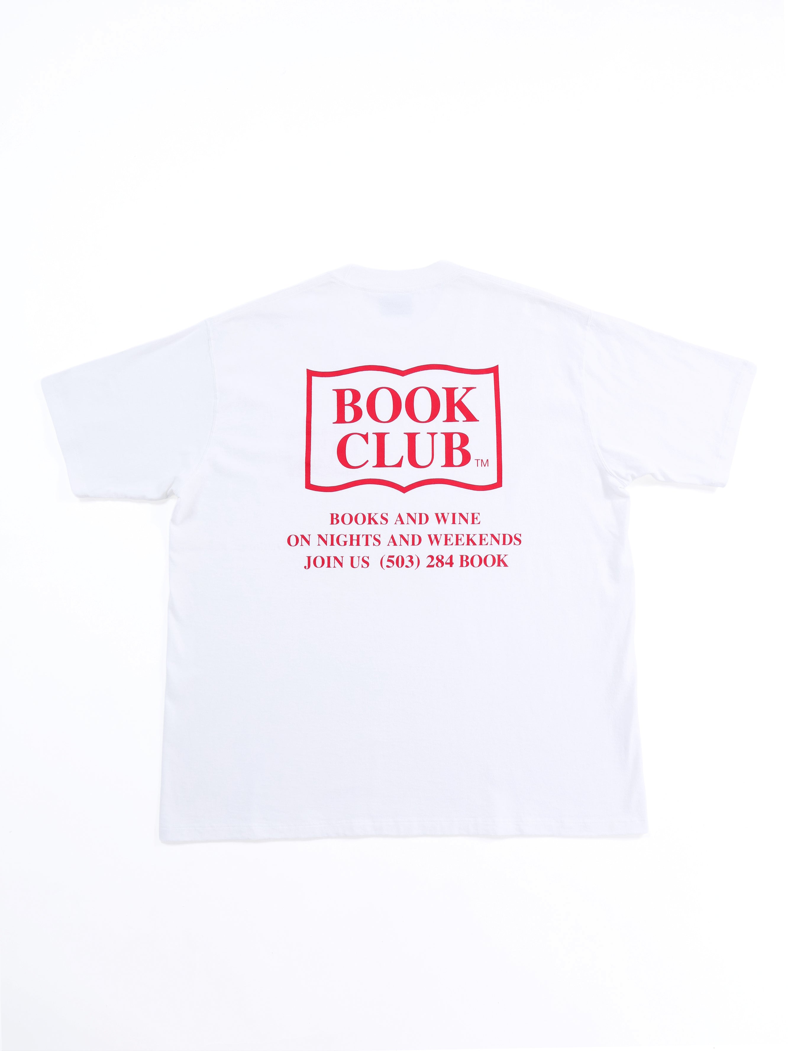 ＜BC#26011＞7oz Cotton Jersey Tube Body S/S Shirt -BOOK CLUB Logo-