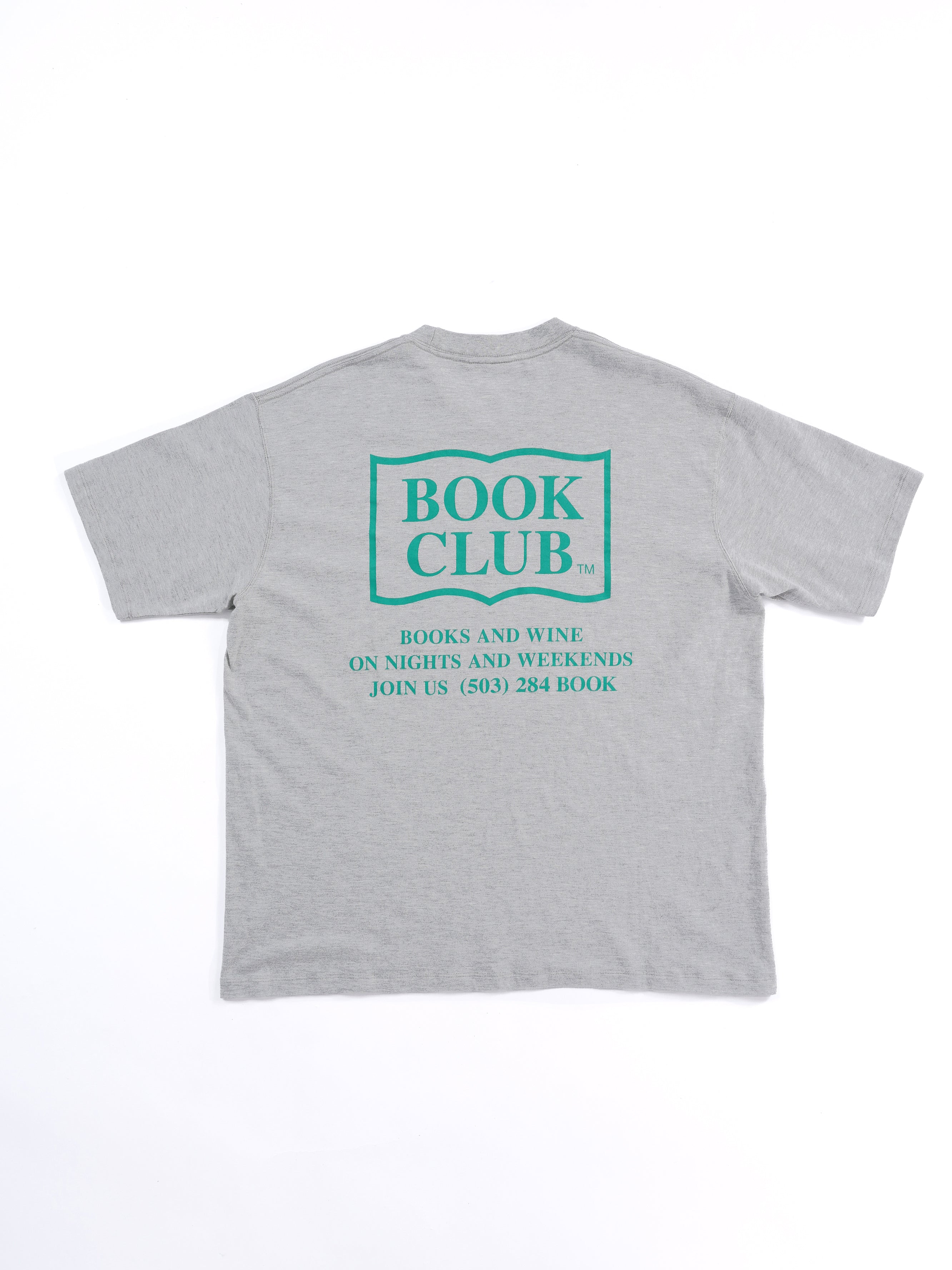 ＜BC#26011＞7oz Cotton Jersey Tube Body S/S Shirt -BOOK CLUB Logo-