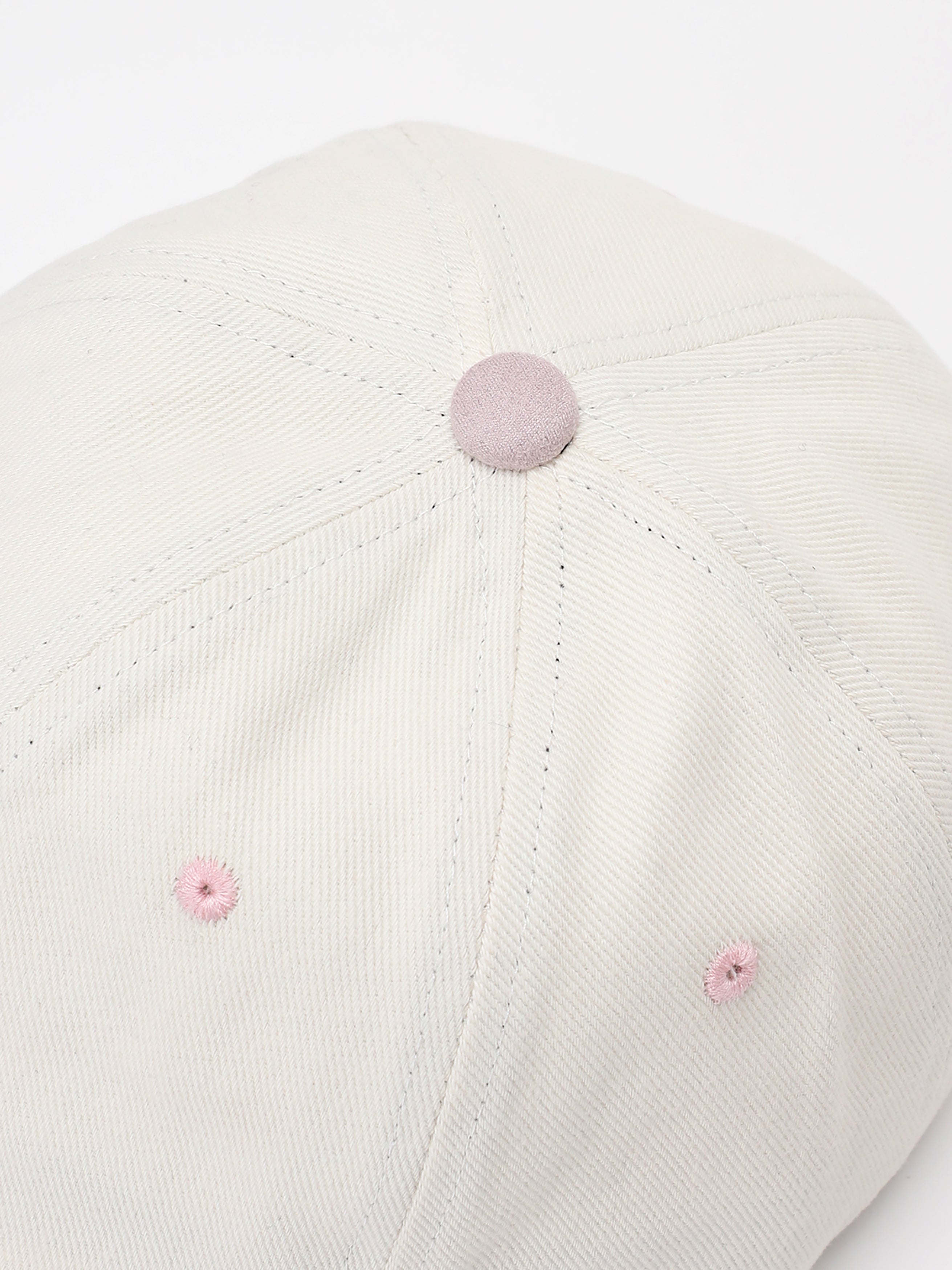 ＜BC#26056＞6Panel Baseball Cap -Faux Suede Brim-