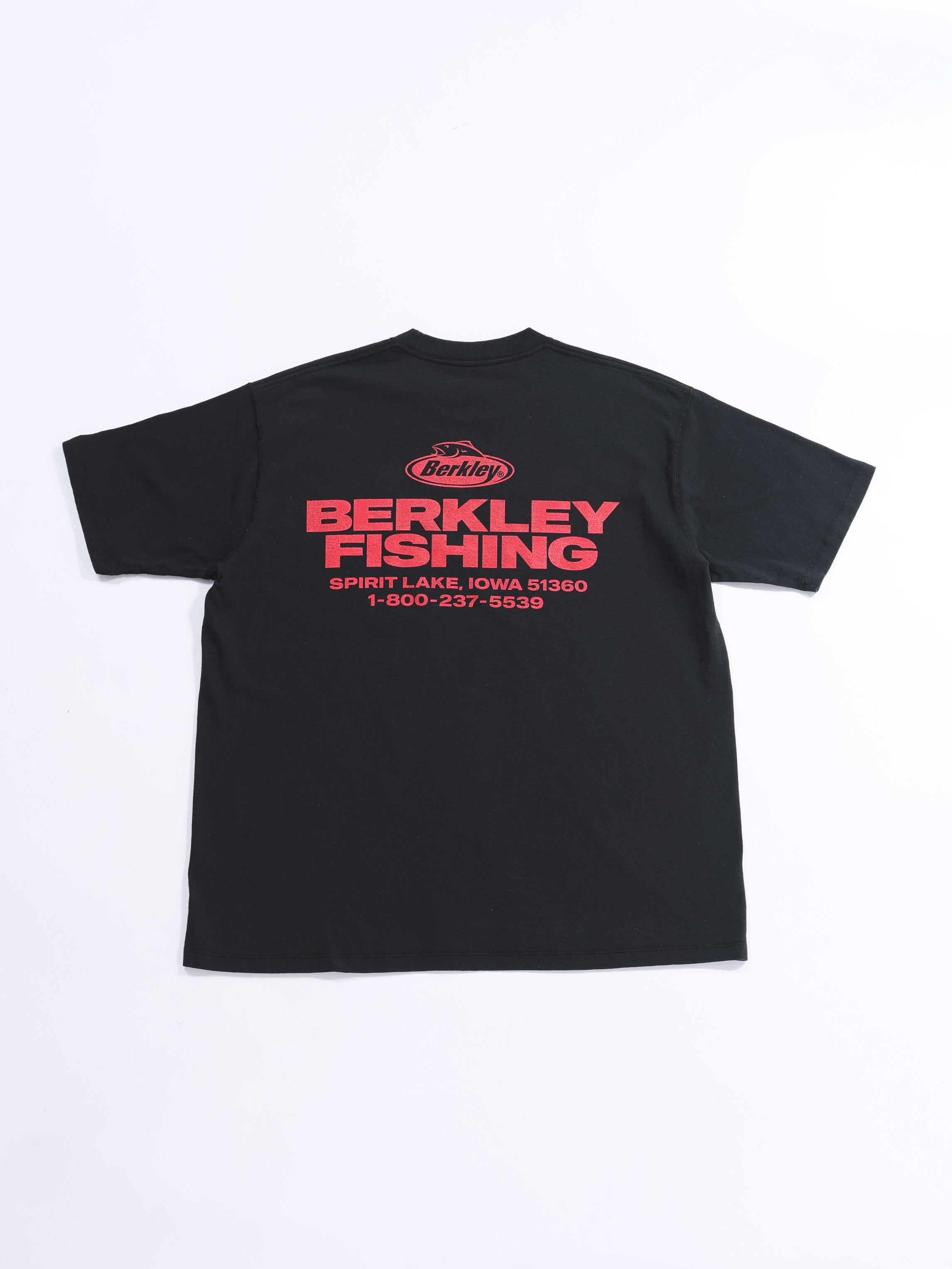 ＜BC#26057BK＞Berkley®7oz Cotton S/S Shirt -Staff Tee-