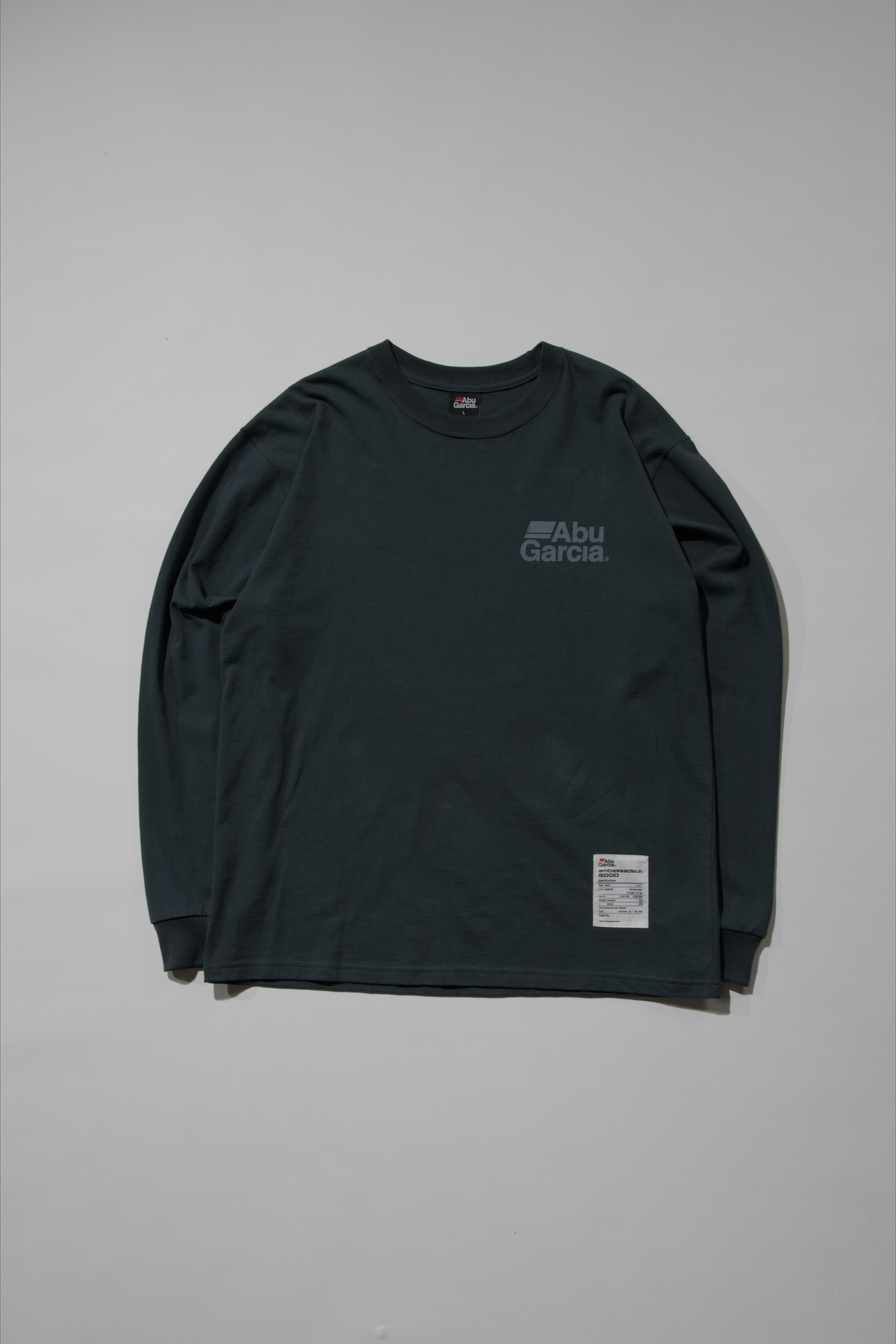 ＜AGC#26719＞7.5oz O.E. Cotton 'Abu Garcia' Logo T