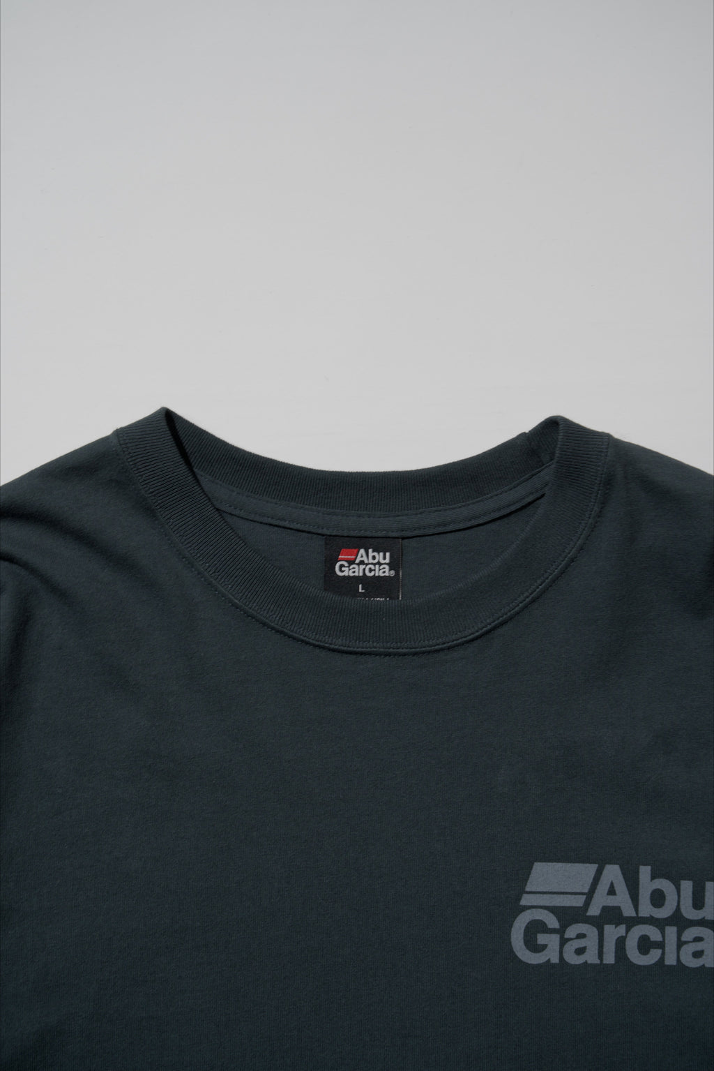 ＜AGC#26719＞7.5oz O.E. Cotton 'Abu Garcia' Logo T
