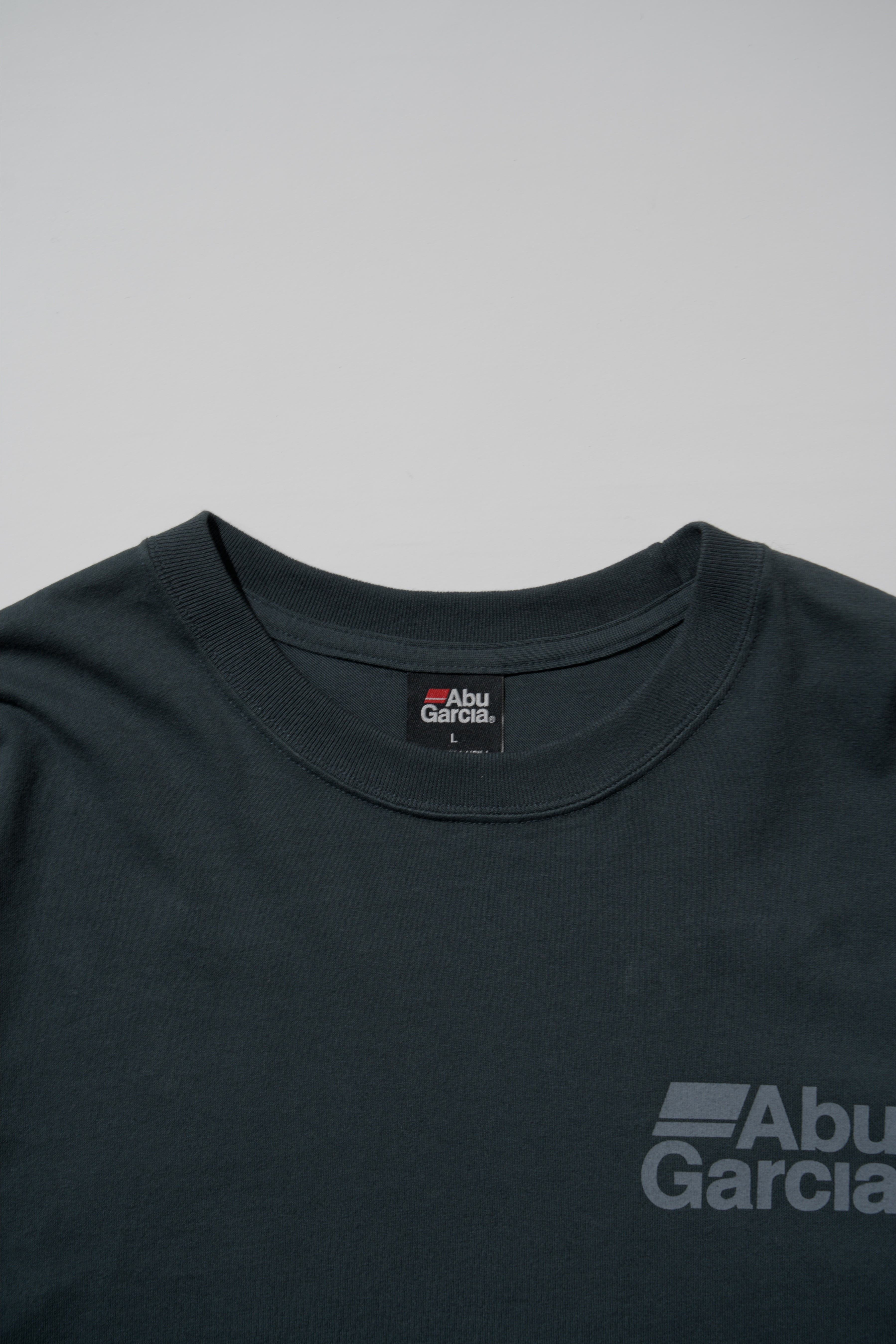 ＜AGC#26719＞7.5oz O.E. Cotton 'Abu Garcia' Logo T