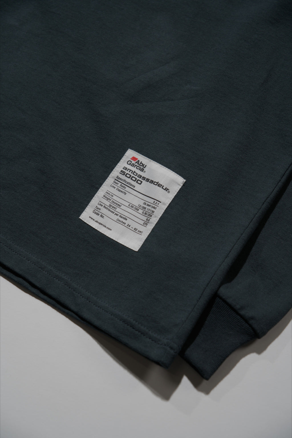 ＜AGC#26719＞7.5oz O.E. Cotton 'Abu Garcia' Logo T