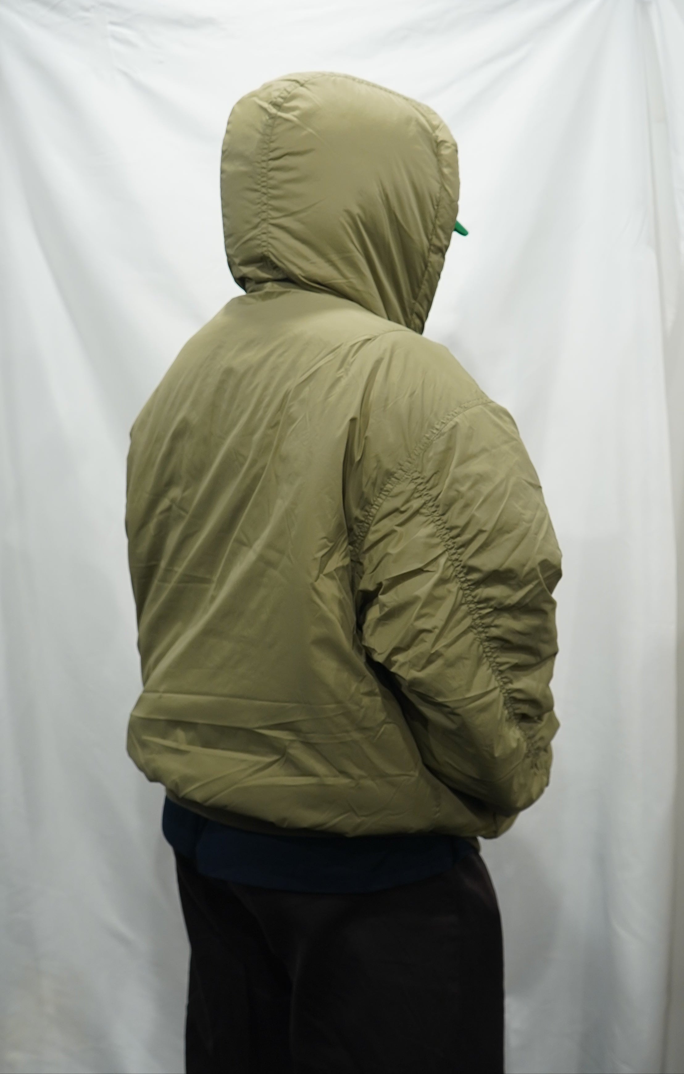 ＜RC-25751＞Nylon Puffer Zip-up Puffer Hoodie