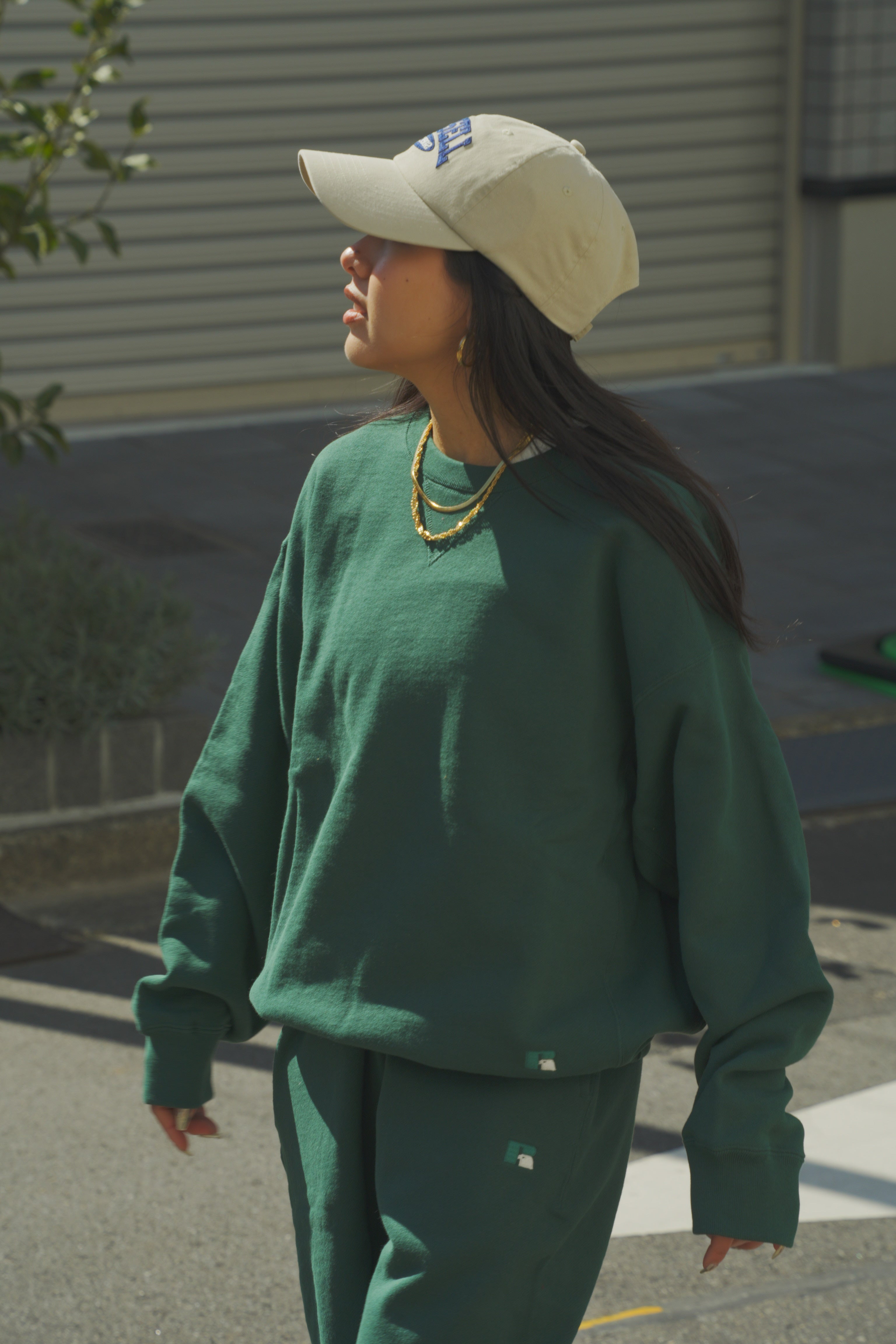 ＜RC-24001＞PRO COTTON LOOP BACK TERRY CREW SHIRT
