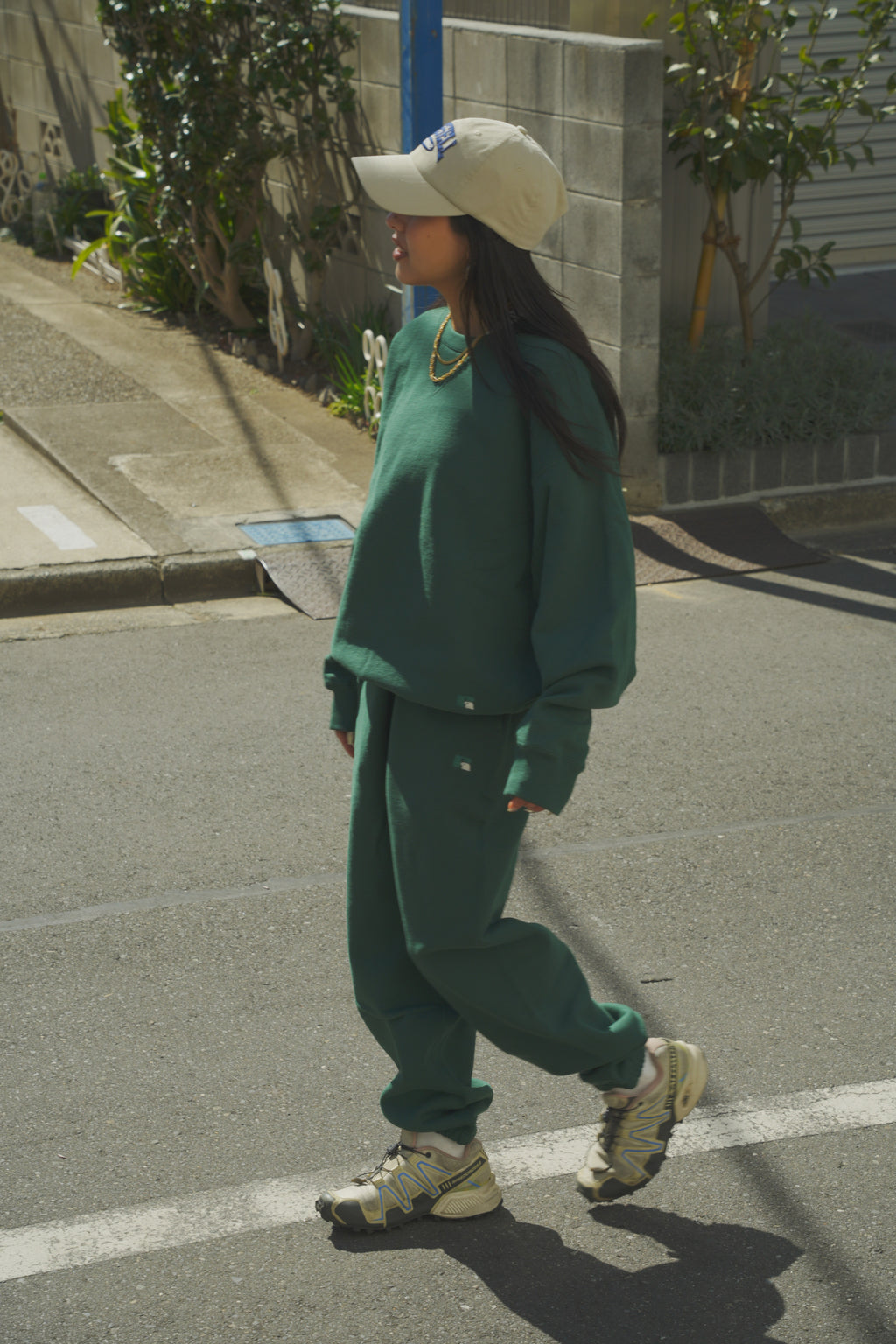 ＜RC-24001＞PRO COTTON LOOP BACK TERRY CREW SHIRT