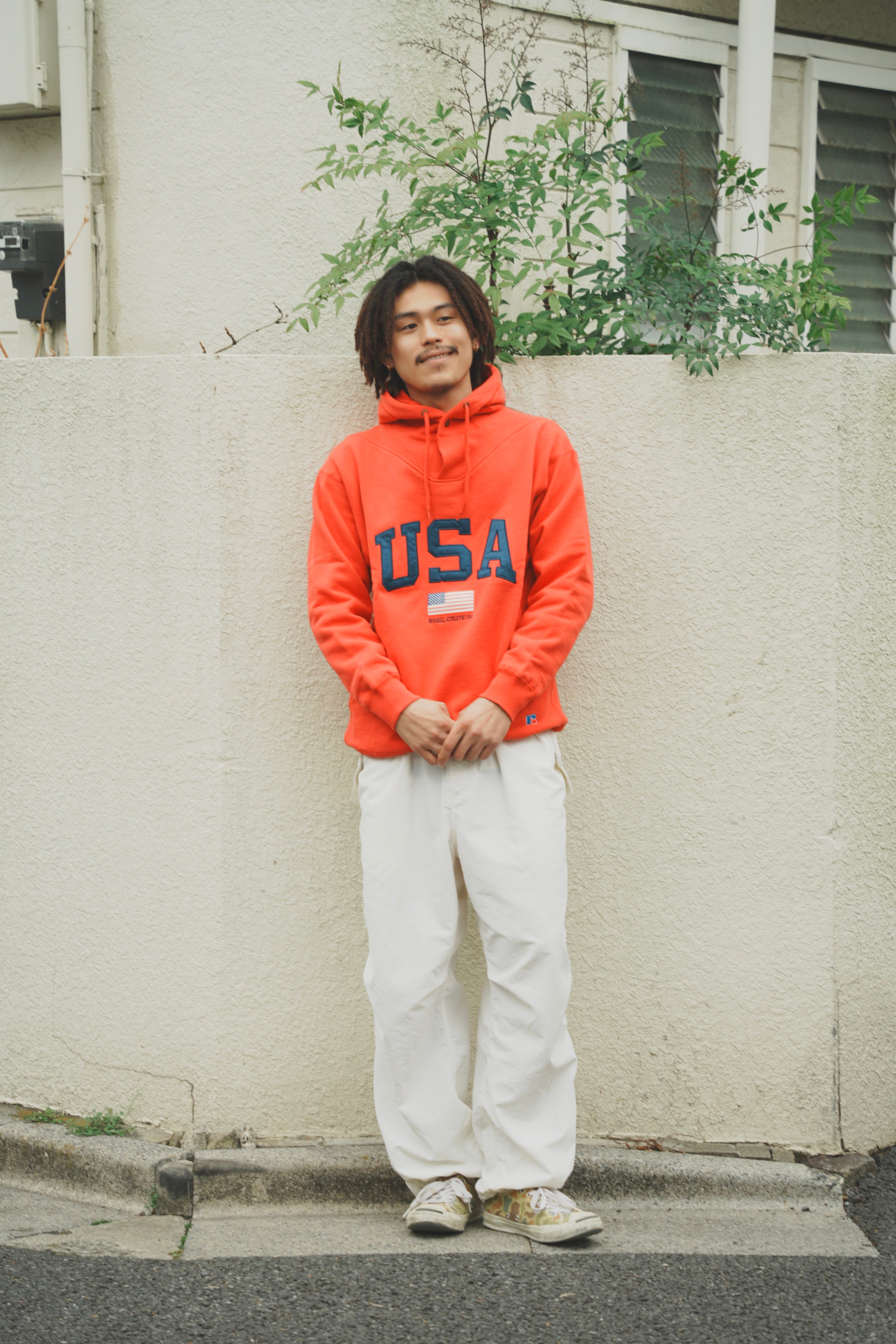 ＜RC-18527＞Pro Cotton Sweat PullOver Button Up Hoodie