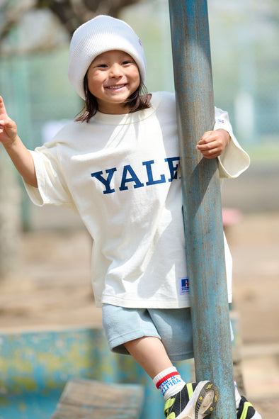Yale University Bookstore Jersey S/S Shirt〈RC-24035-YL / RCK-24073-YL〉 Russell Athletic