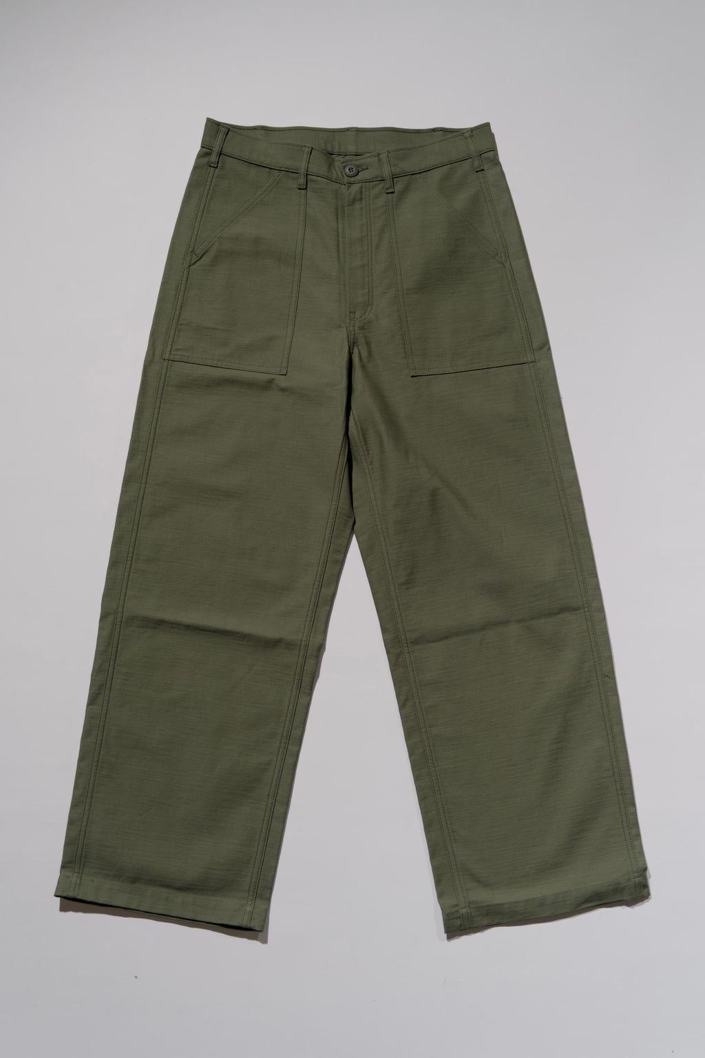 ＜GHI#26552＞ Back Satin Fatigue Pants 'BAGGY'