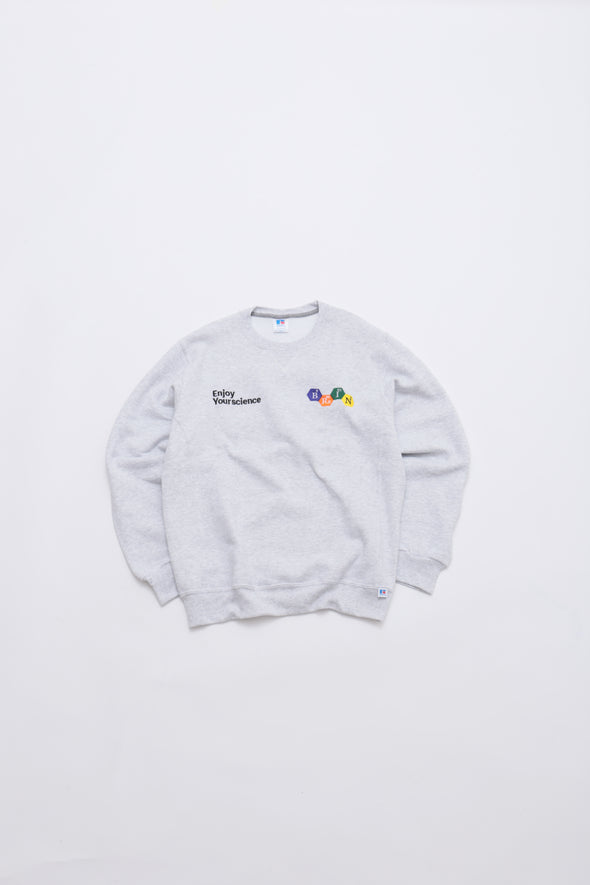 BRAIN CREW SWEAT-CLASS ROOM COLLECTION〈RC-24689EC〉-RUSSELL ATHLETIC-