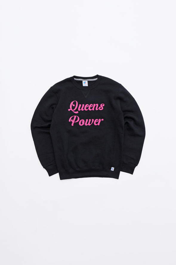 QUEENBEE CREW SWEAT-CLASS ROOM COLLECTION〈RC-24690EC〉-RUSSELL ATHLETIC-