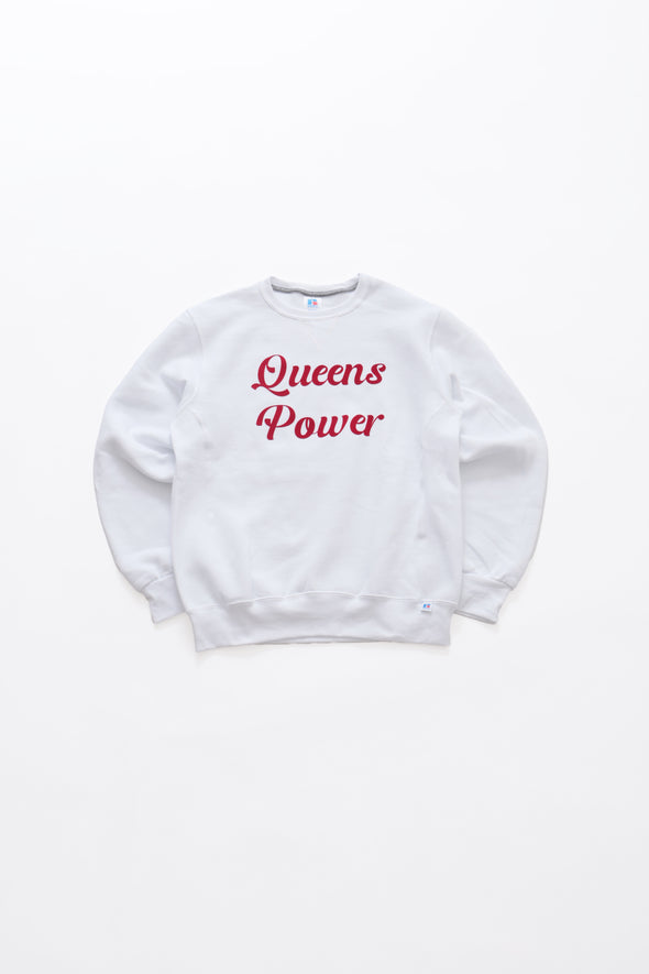 QUEENBEE CREW SWEAT-CLASS ROOM COLLECTION〈RC-24690EC〉-RUSSELL ATHLETIC-