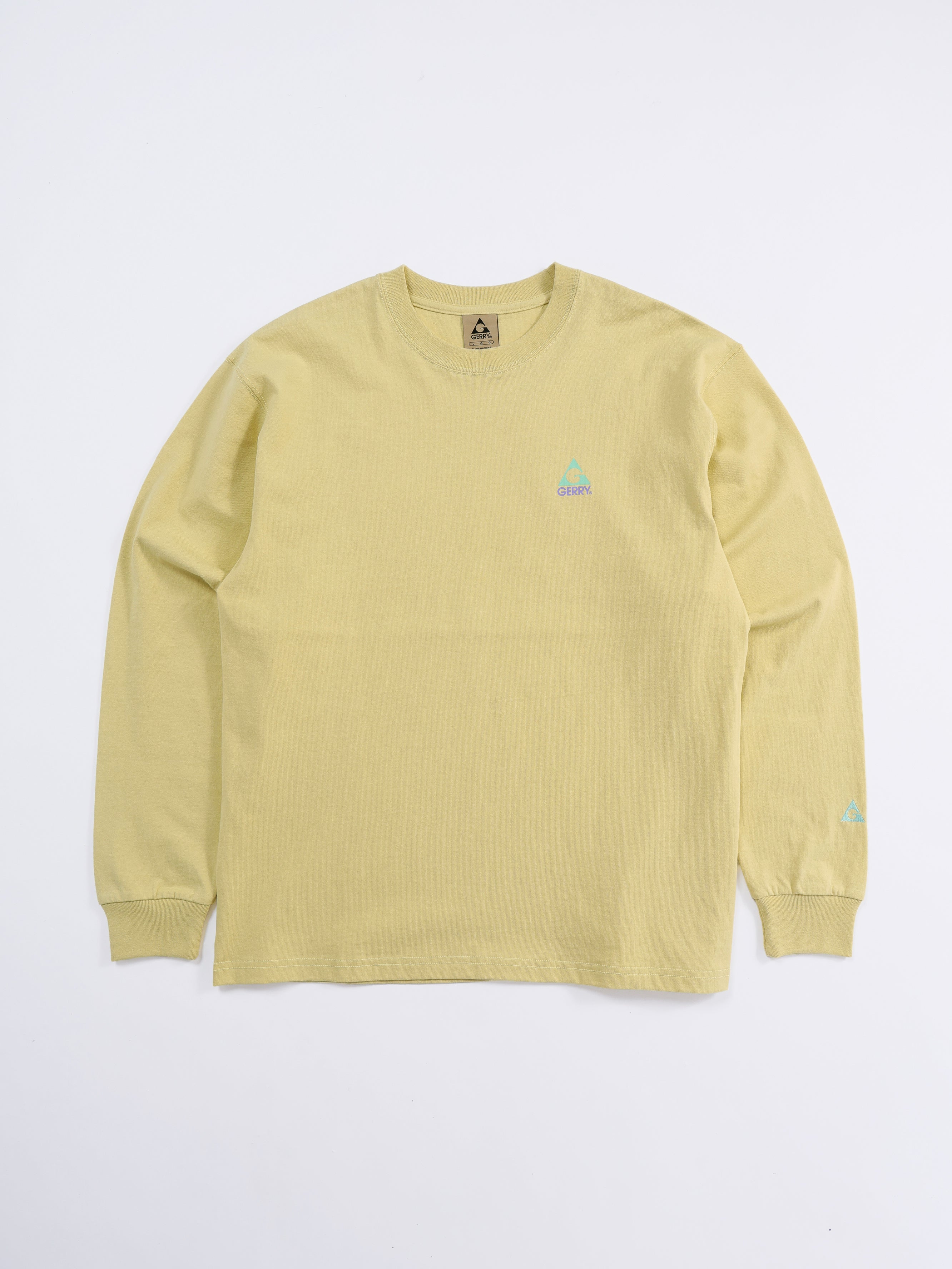 ＜GRC#26026＞7.5oz Heavy L/S Graphic Print Tee