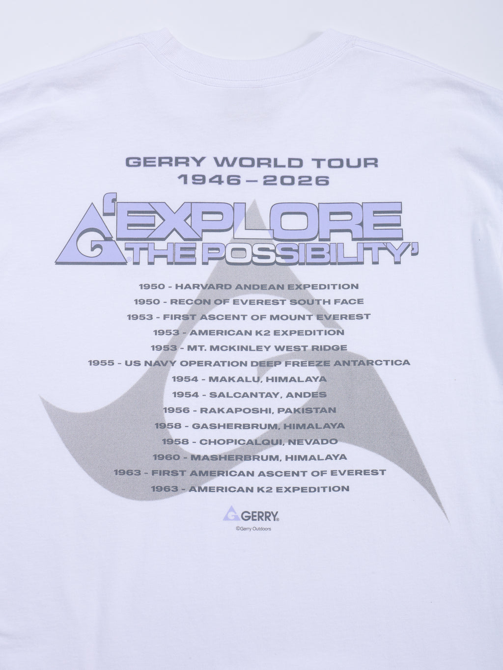 ＜GRC#26026＞7.5oz Heavy L/S Graphic Print Tee