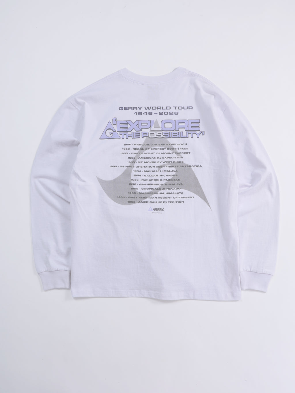 ＜GRC#26026＞7.5oz Heavy L/S Graphic Print Tee
