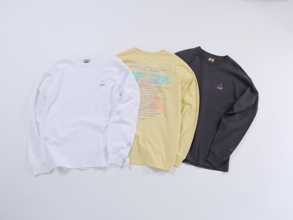 ＜GRC#26026＞7.5oz Heavy L/S Graphic Print Tee