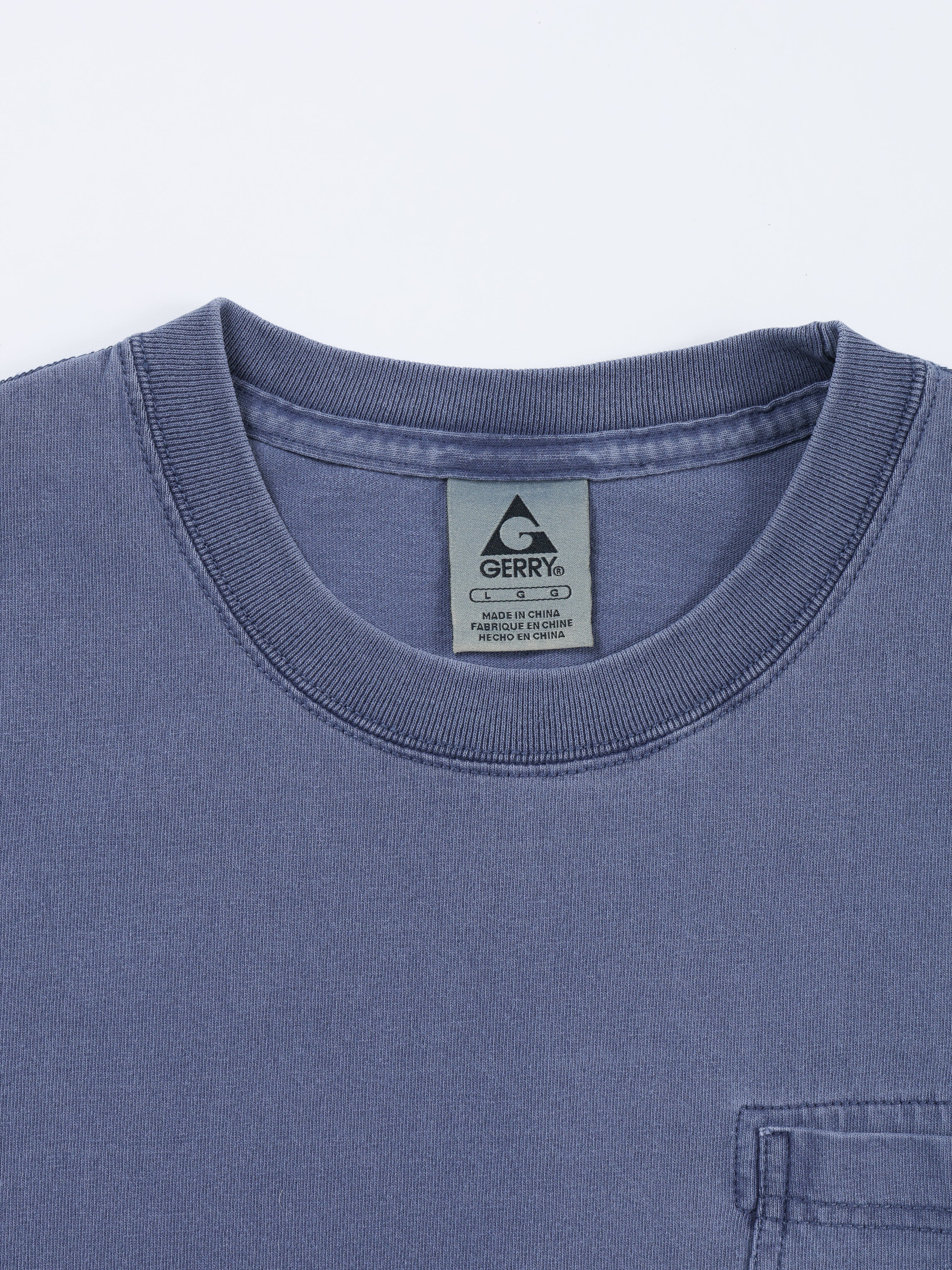 ＜GRC#26029＞Pigment Dyed 7.5oz Heavy Cotton Jersey S/S Pocket T