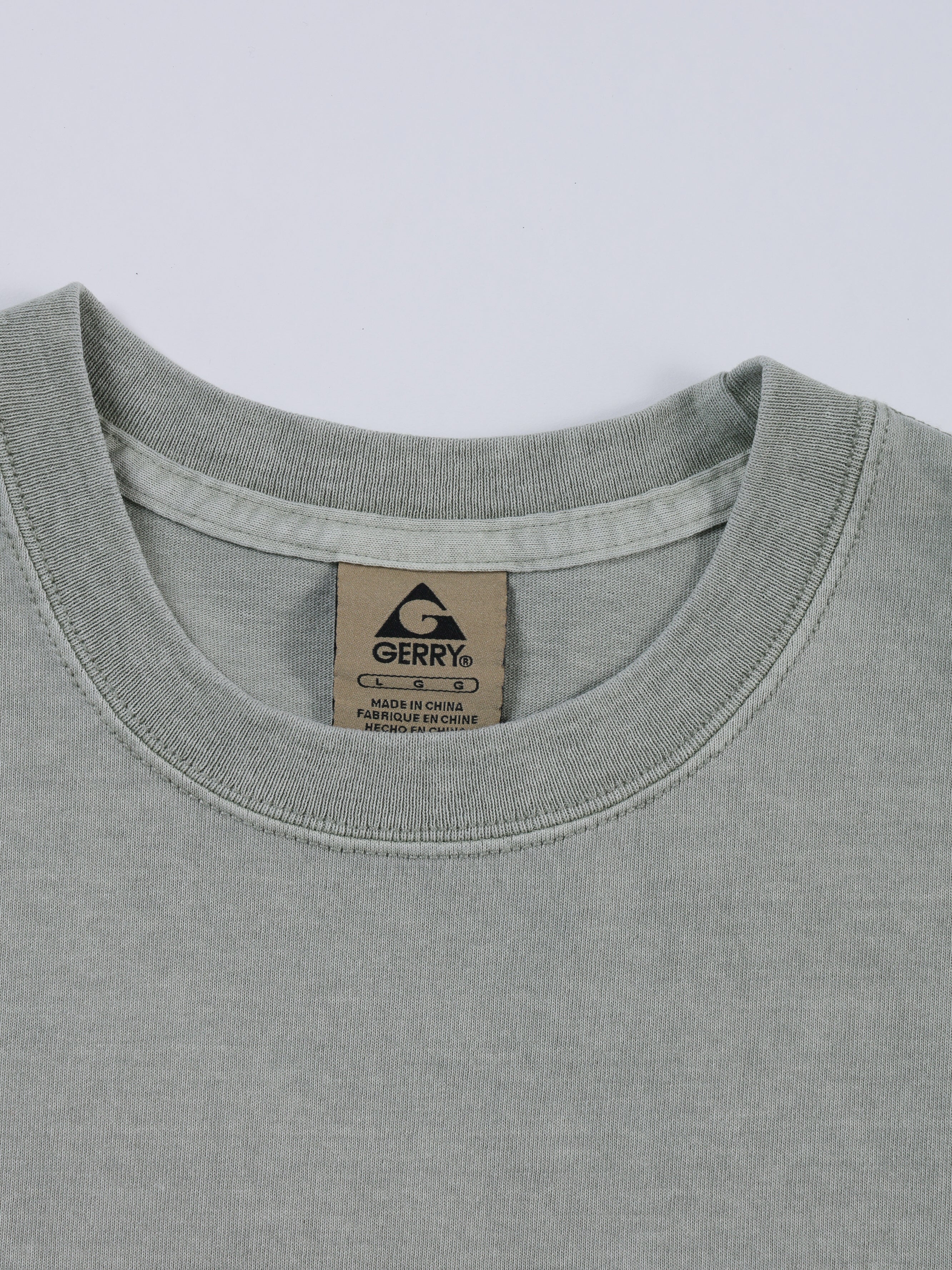 ＜GRC#26029＞Pigment Dyed 7.5oz Heavy Cotton Jersey S/S Pocket T