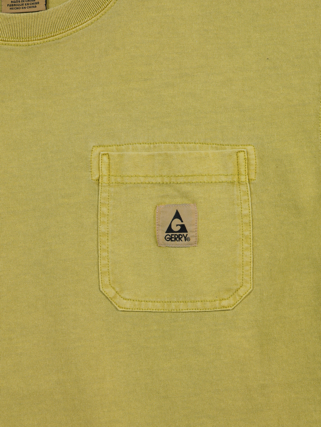 ＜GRC#26029＞Pigment Dyed 7.5oz Heavy Cotton Jersey S/S Pocket T