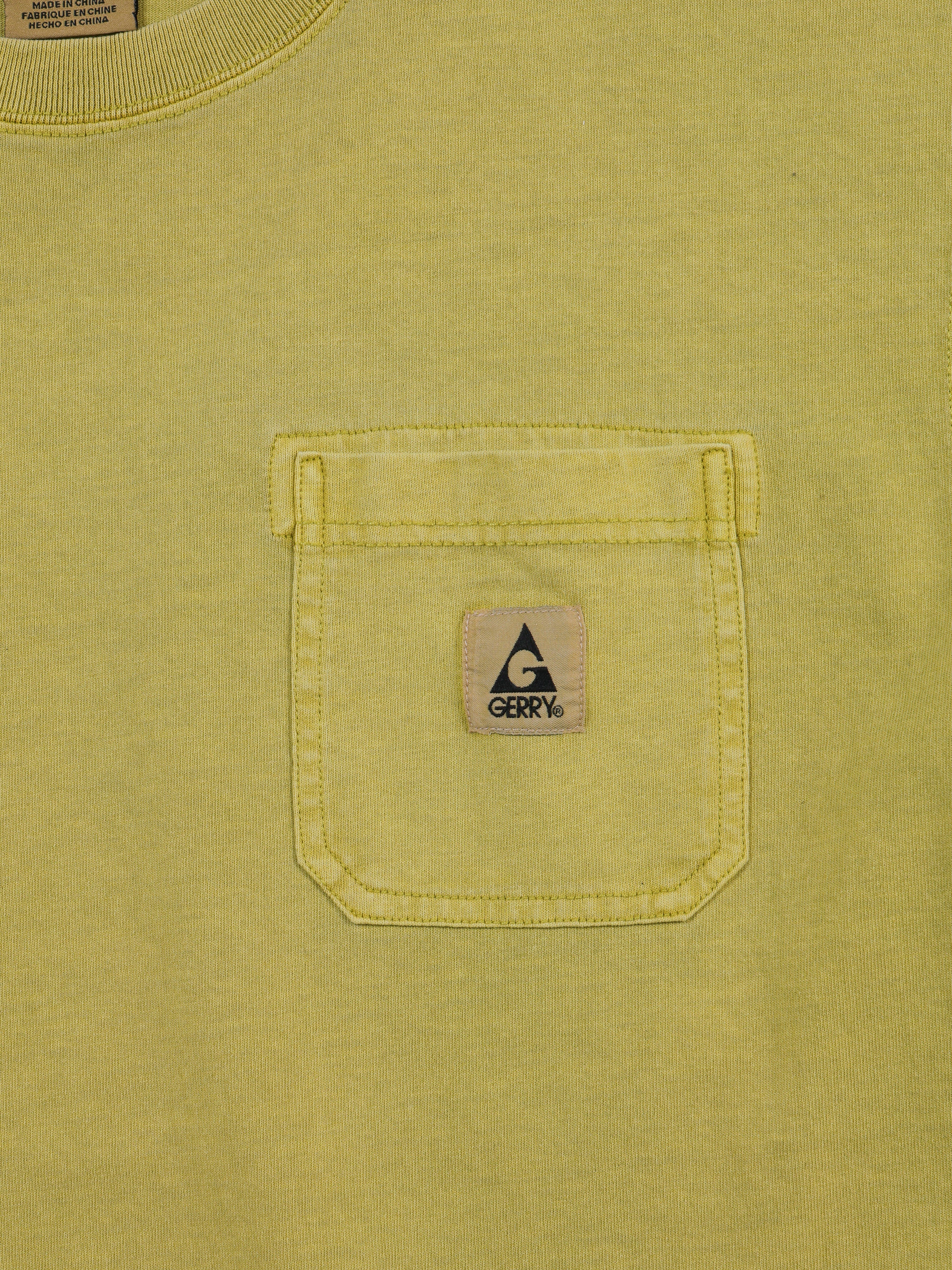 ＜GRC#26029＞Pigment Dyed 7.5oz Heavy Cotton Jersey S/S Pocket T