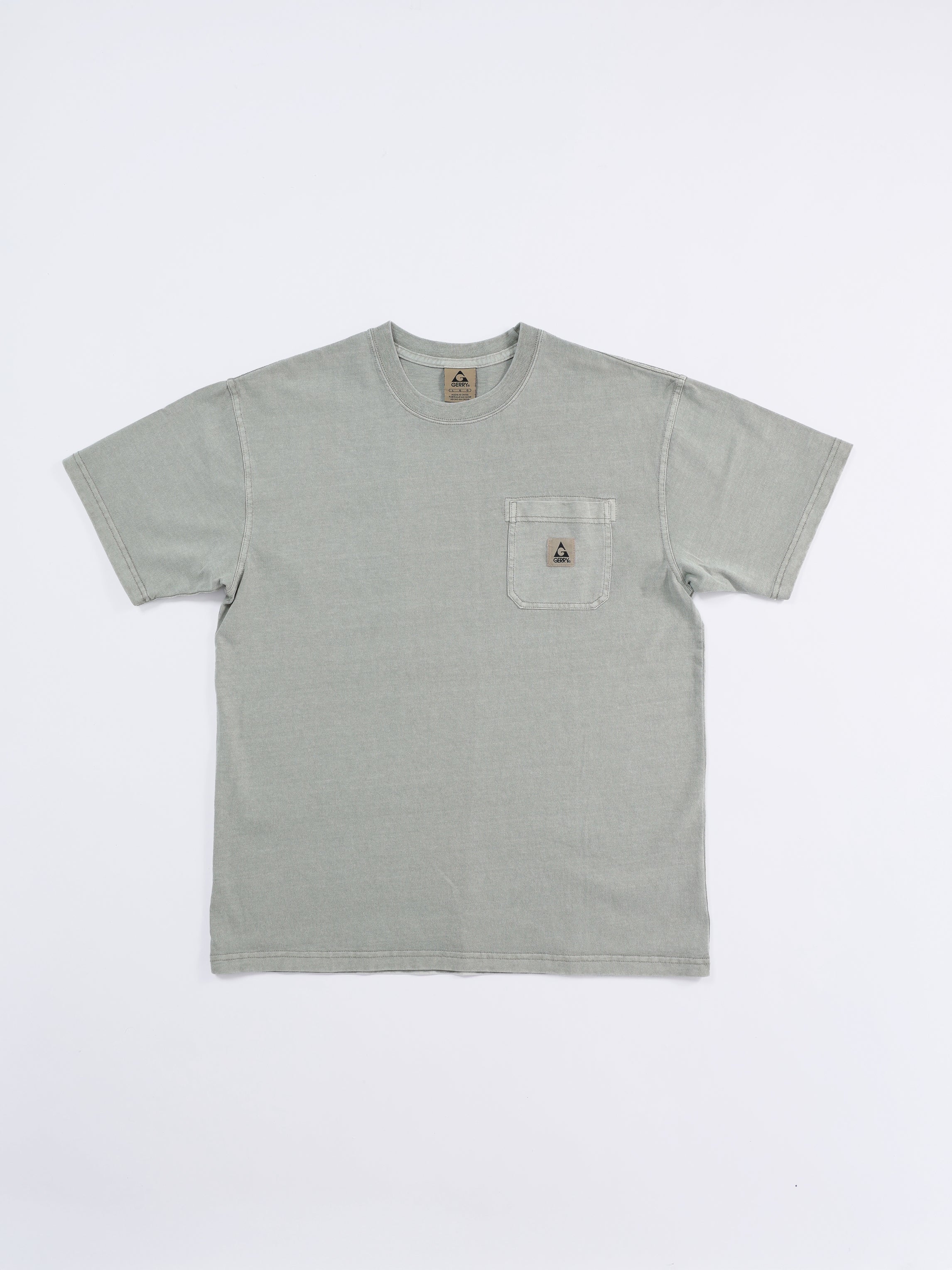 GRC#26029＞Pigment Dyed 7.5oz Heavy Cotton Jersey S/S Pocket T