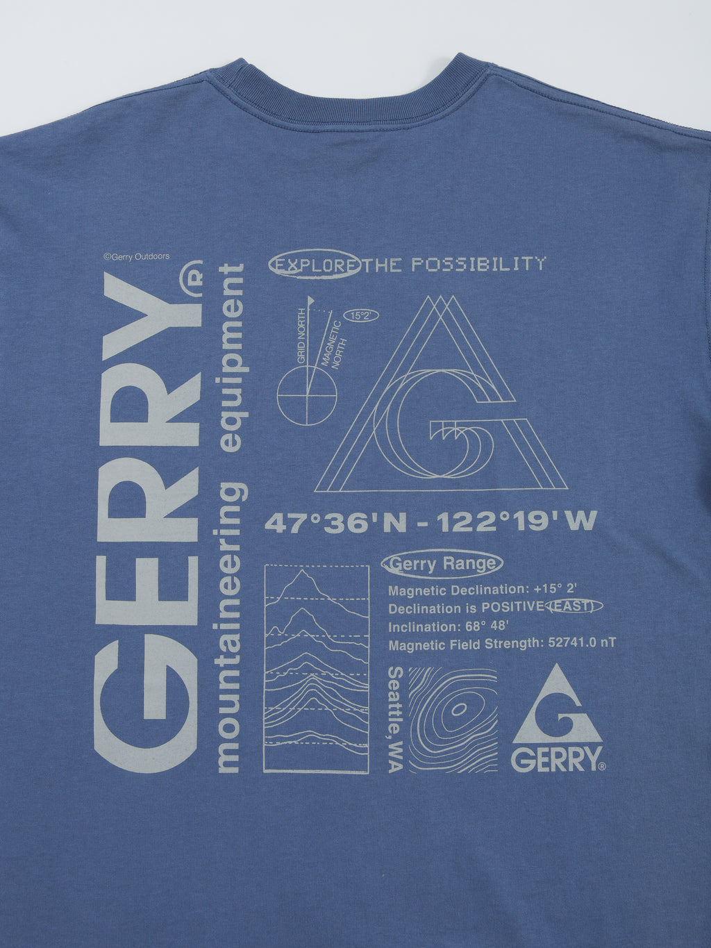 ＜GRC#26028＞7.5oz Heavy S/S Graphic Print Tee