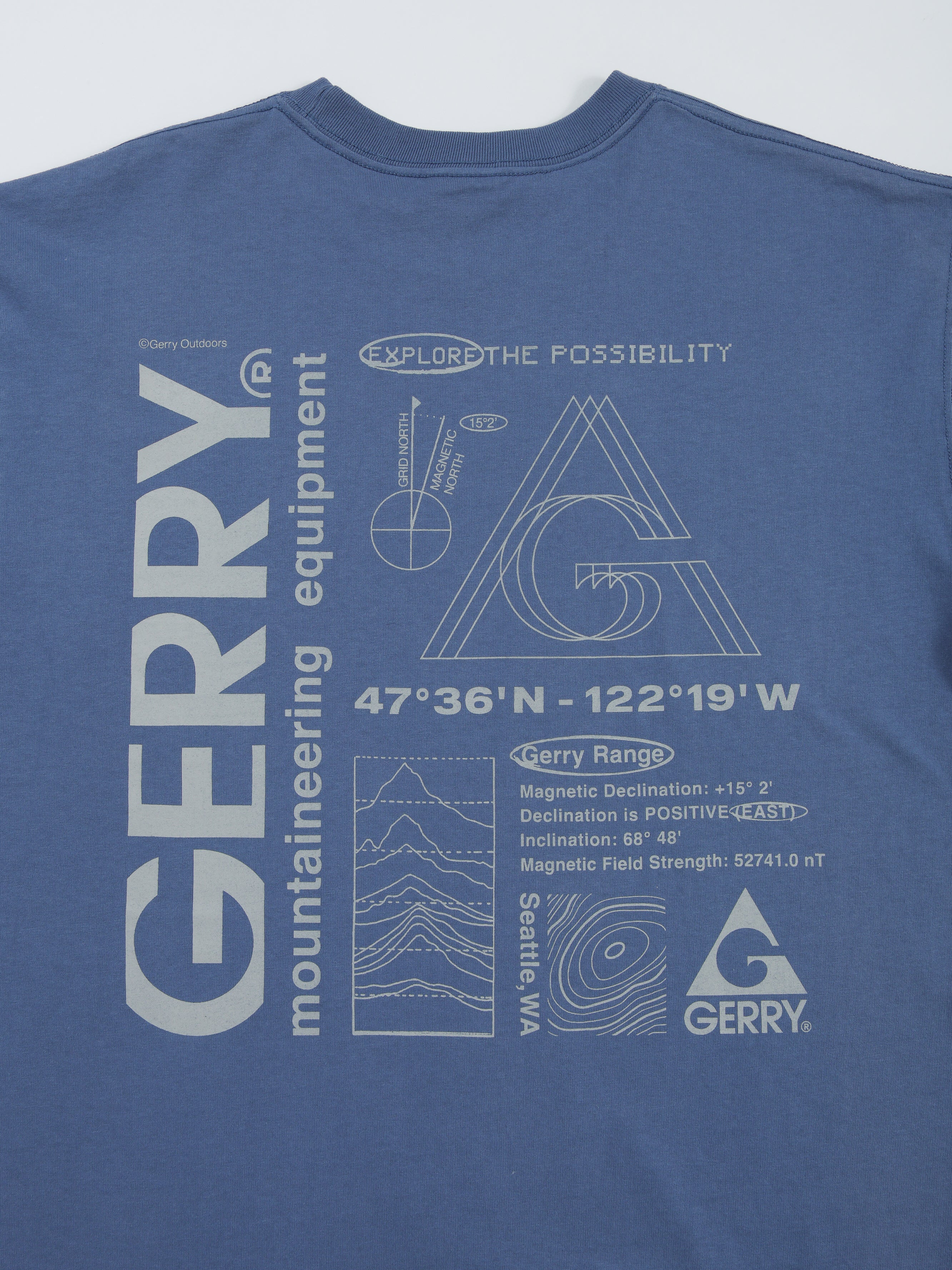 ＜GRC#26028＞7.5oz Heavy S/S Graphic Print Tee