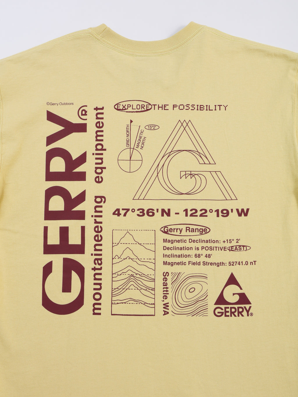 ＜GRC#26028＞7.5oz Heavy S/S Graphic Print Tee
