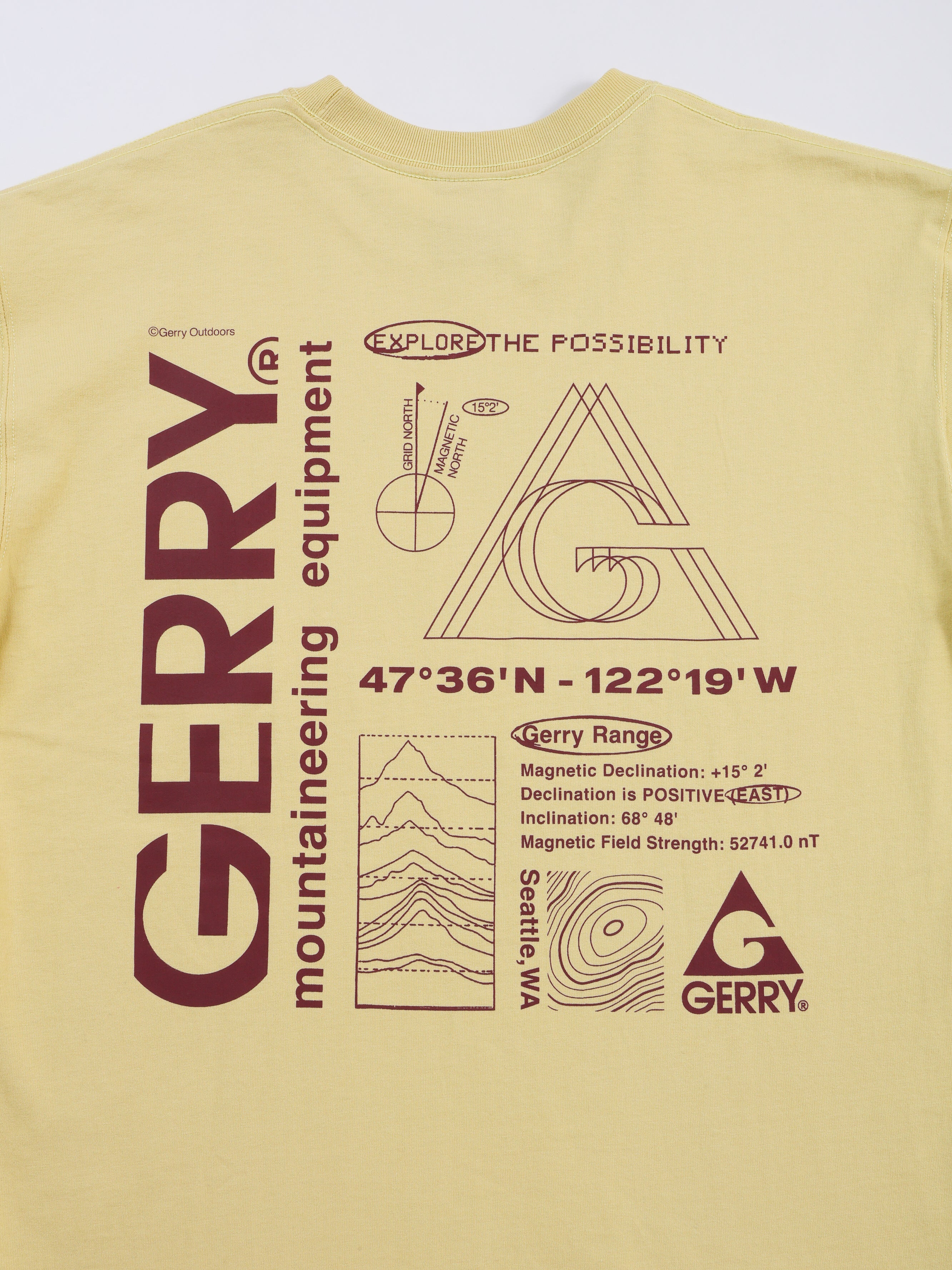 ＜GRC#26028＞7.5oz Heavy S/S Graphic Print Tee