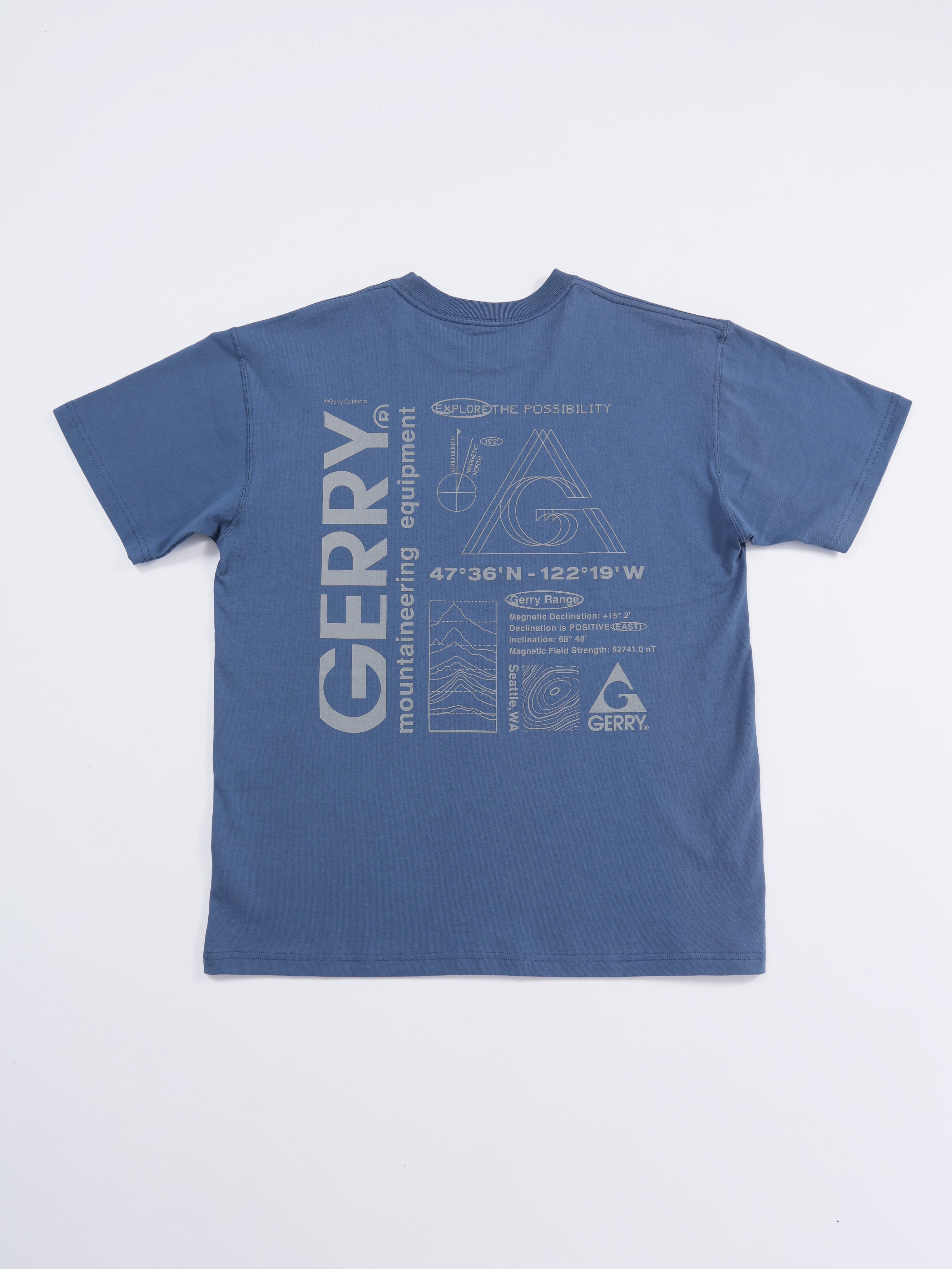 ＜GRC#26028＞7.5oz Heavy S/S Graphic Print Tee