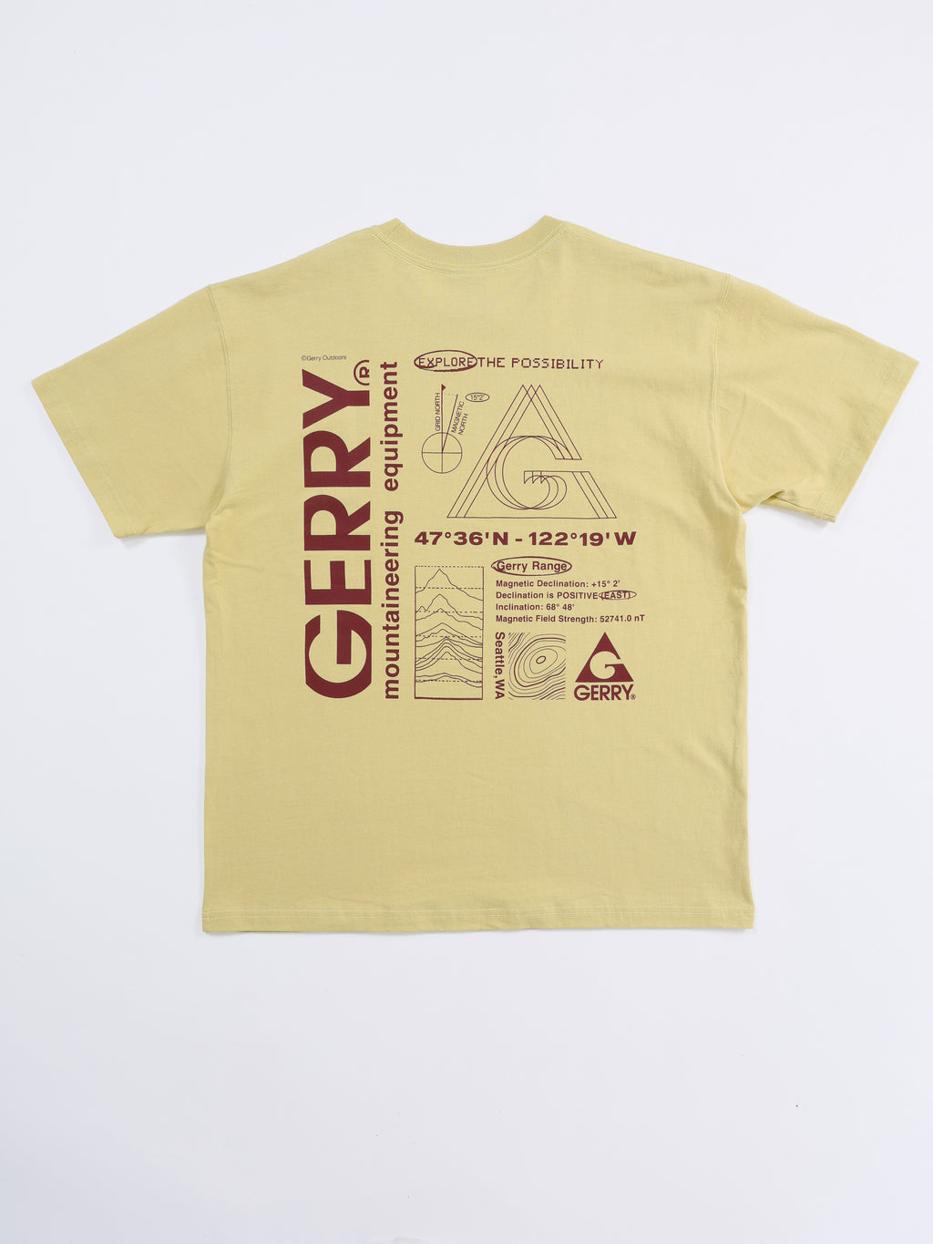 ＜GRC#26028＞7.5oz Heavy S/S Graphic Print Tee