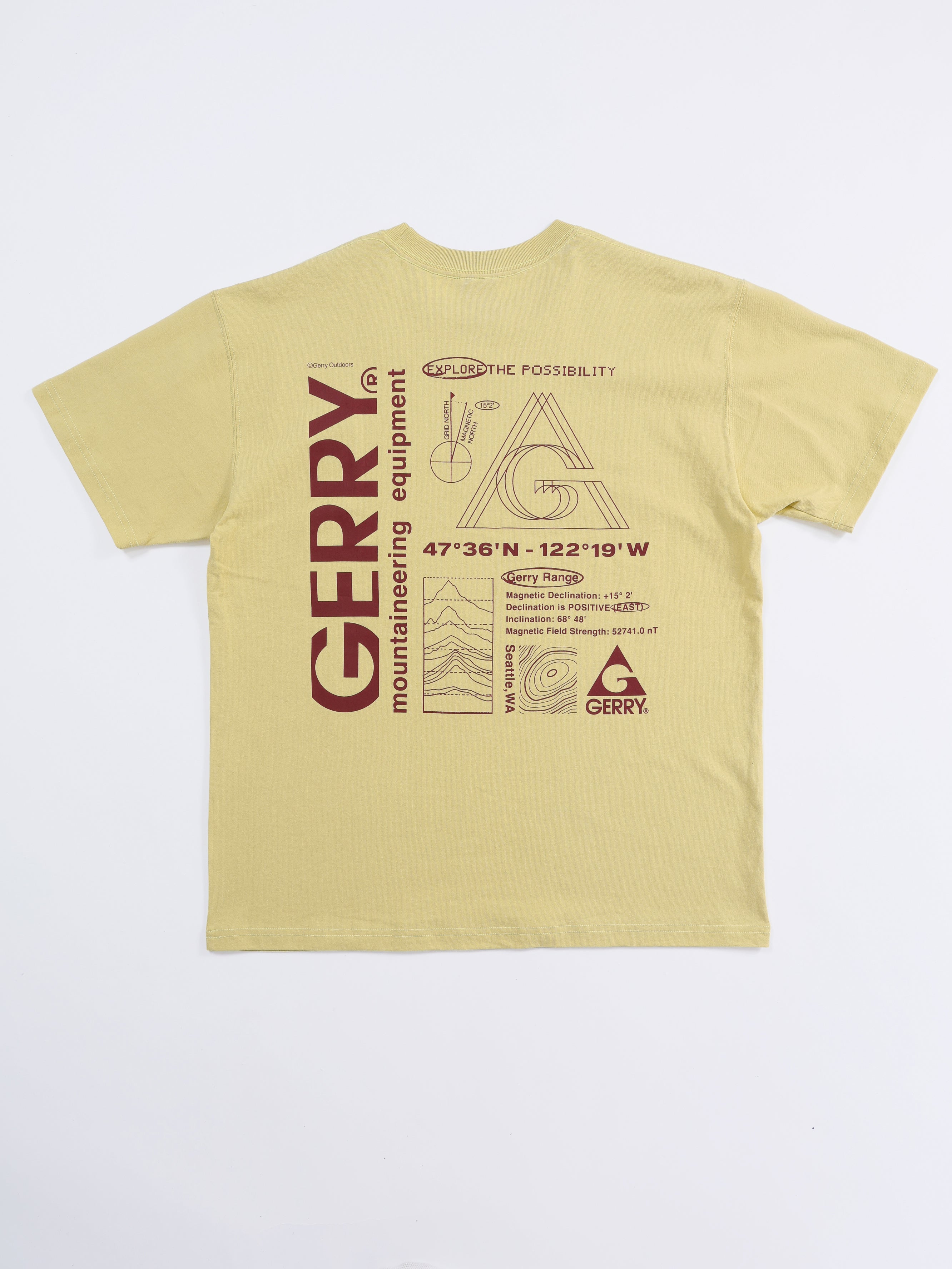 ＜GRC#26028＞7.5oz Heavy S/S Graphic Print Tee